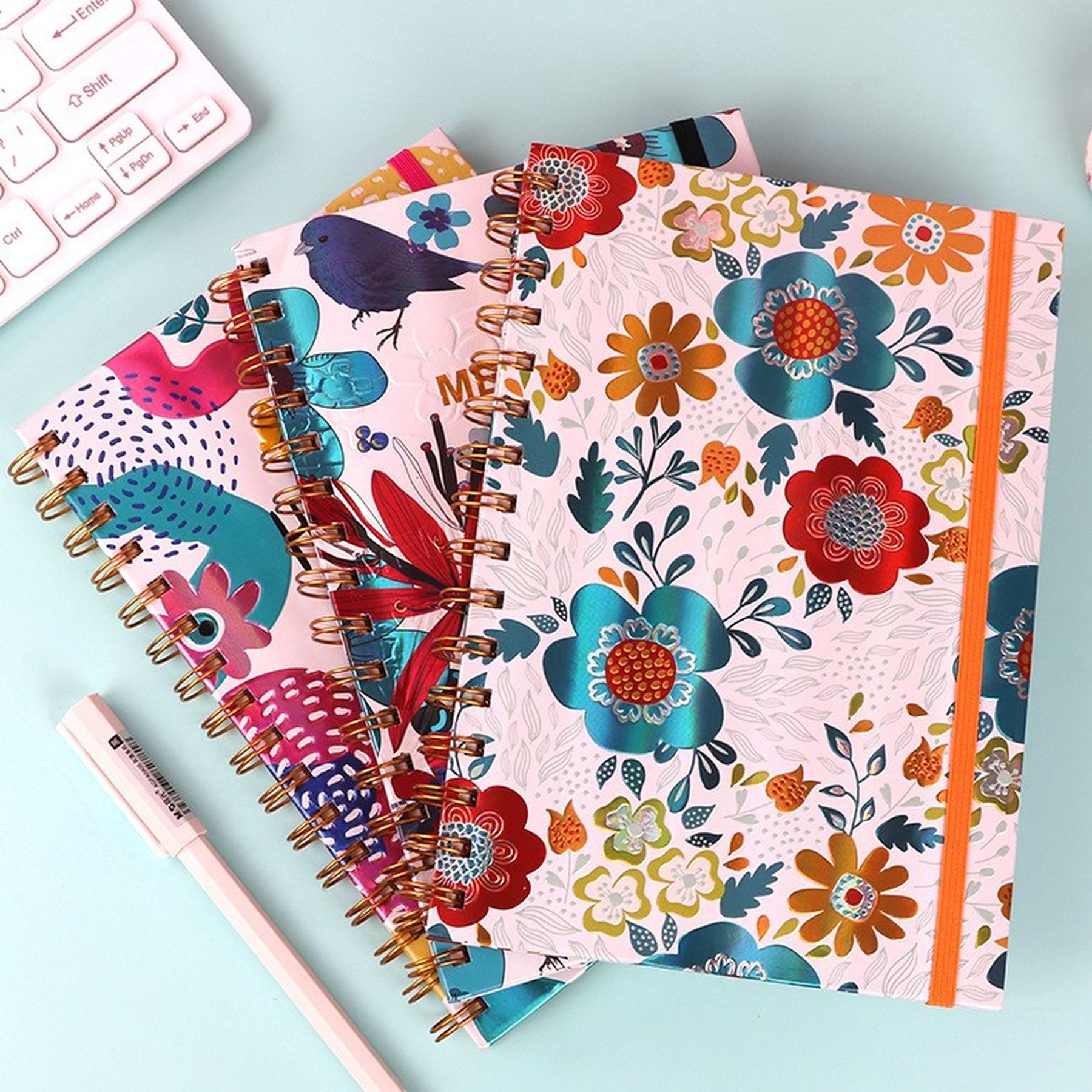 A5 Spiral Notebook Hardcover 160 Pages Spiral Journal 5