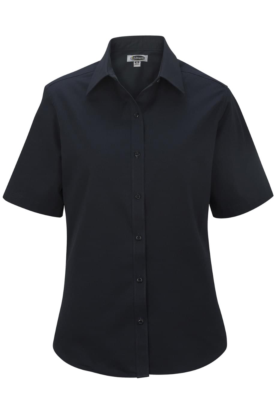 Ladies Cottonplus Short Sleeve Twill Shirt 8