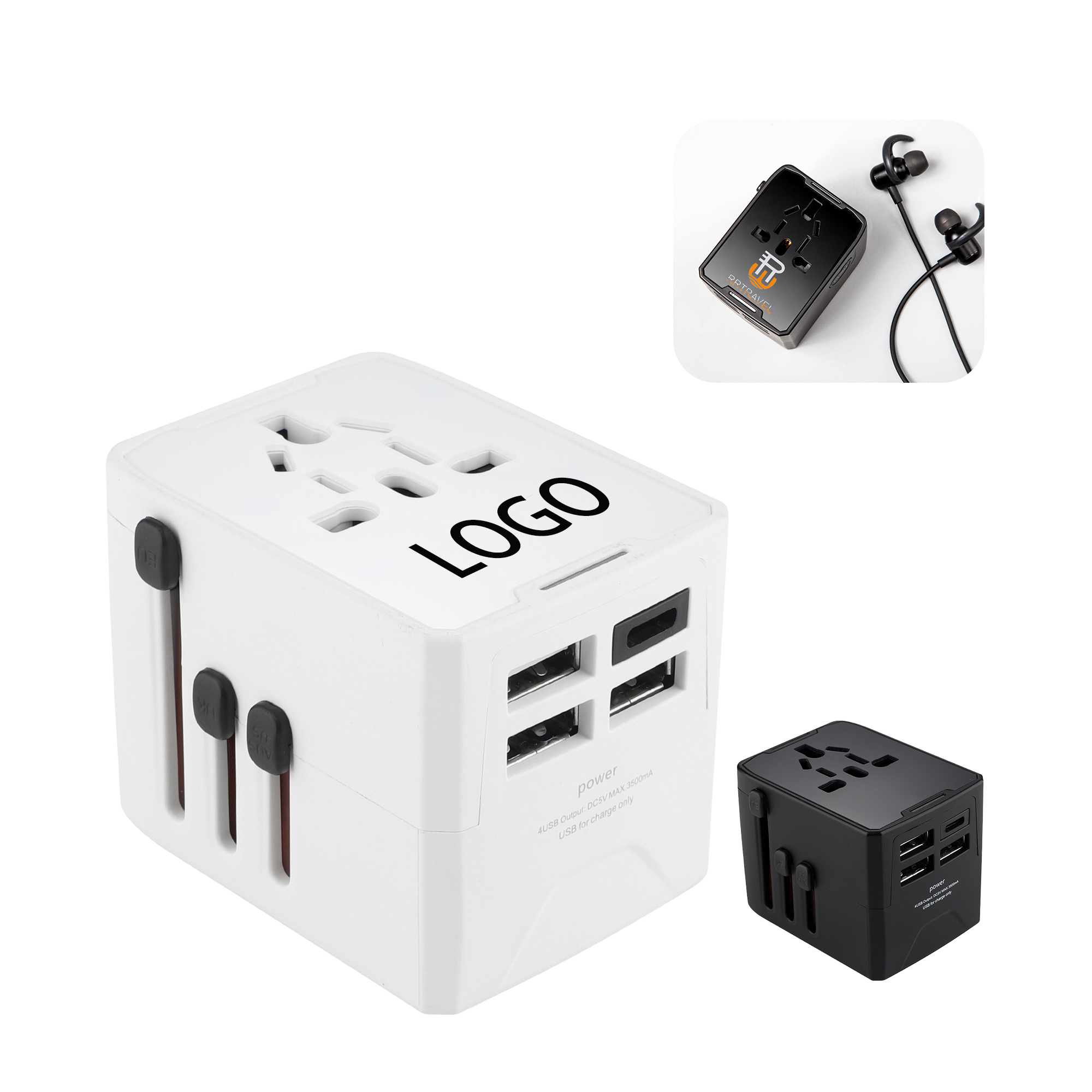 Multi Functional Travel Plug Adapter 2
