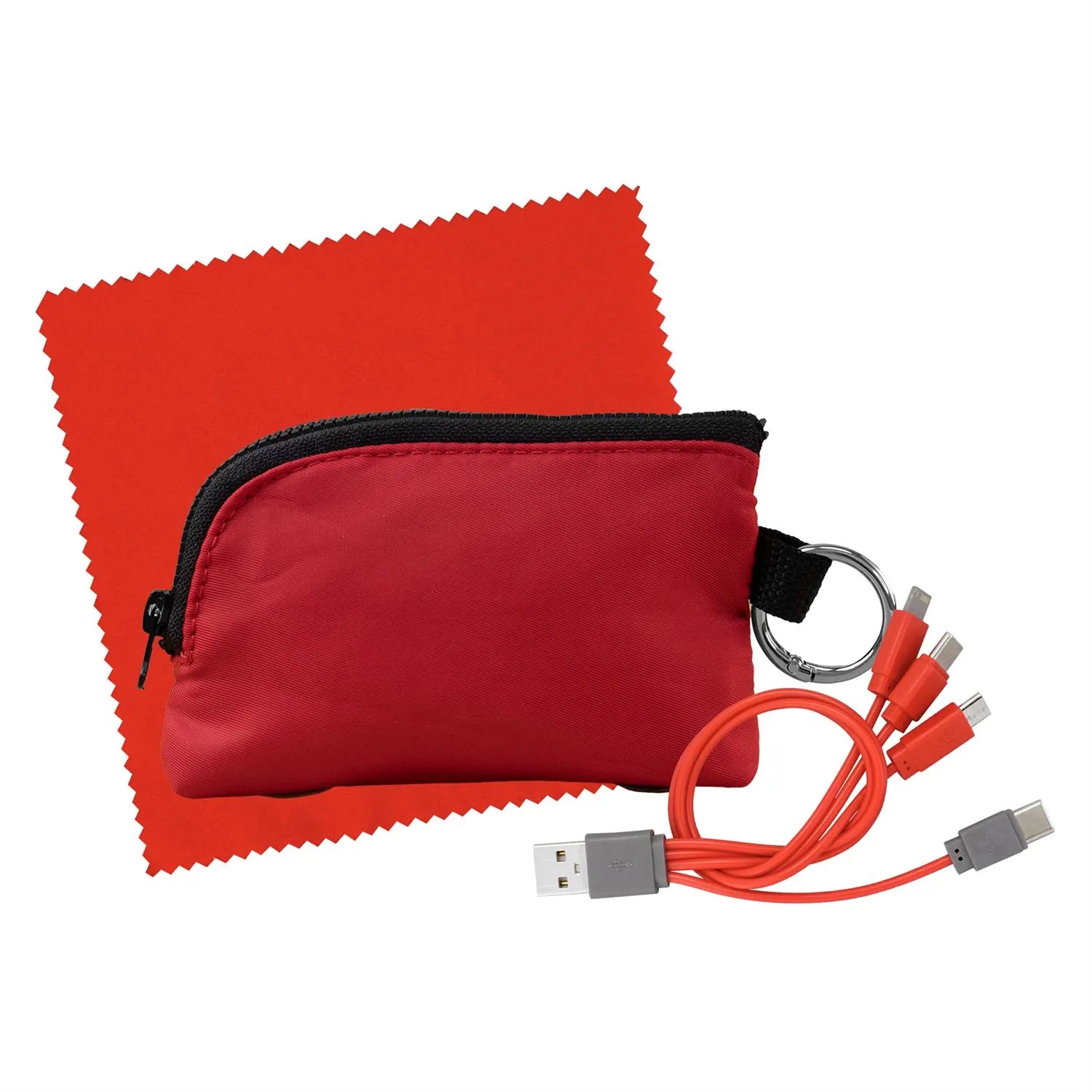 Zip Around Cable & Cloth Set 8