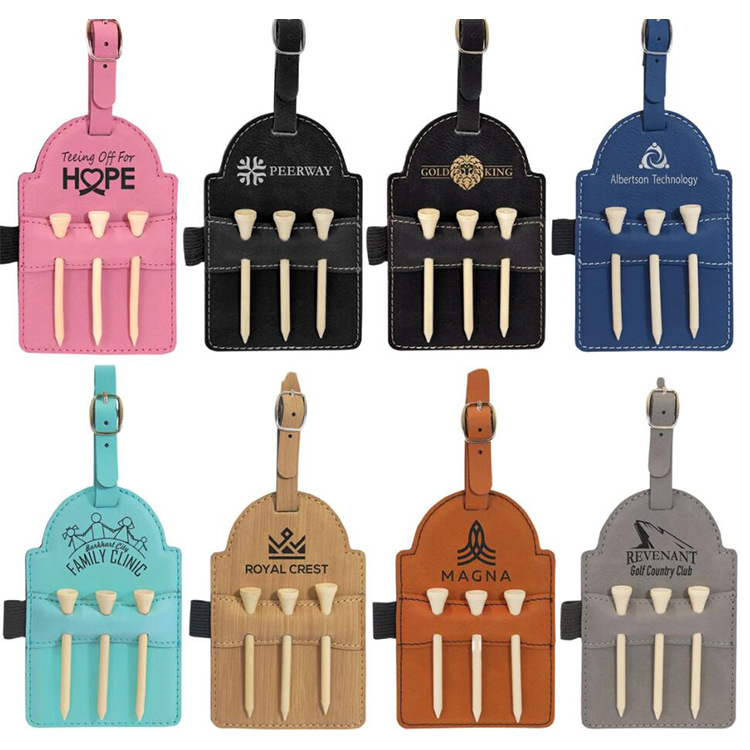 Golf Bag Tag Tee Holder 2