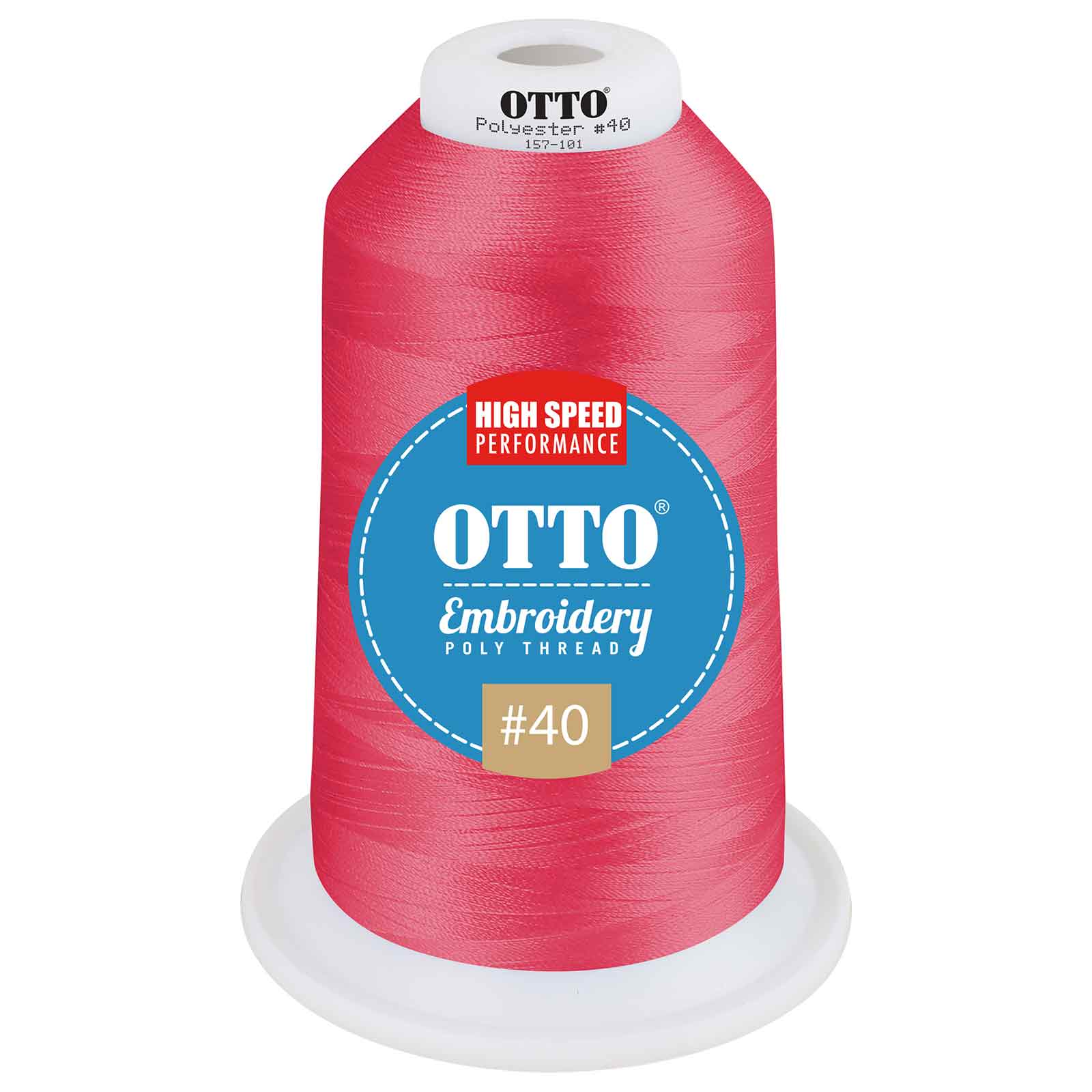 OTTO Embroidery Poly Thread #40 5,500 yd. King Cone 4