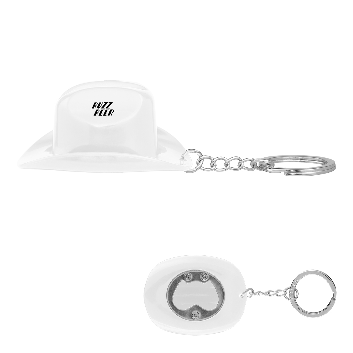 Cowboy Hat Bottle Opener Keychain 8