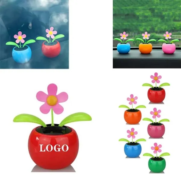 Solar Powered Wiggly Flower 3