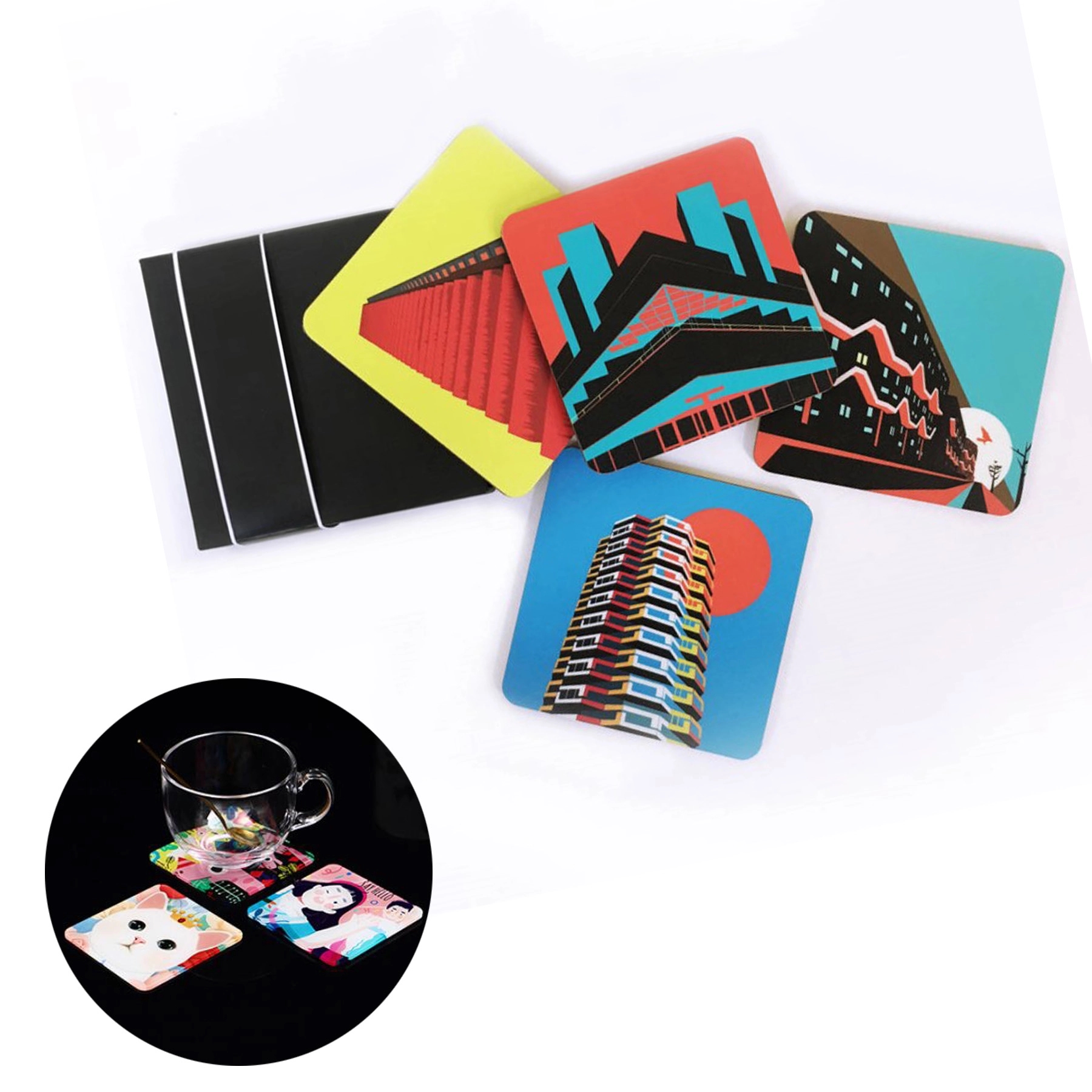 Acrylic Square Coaster 2