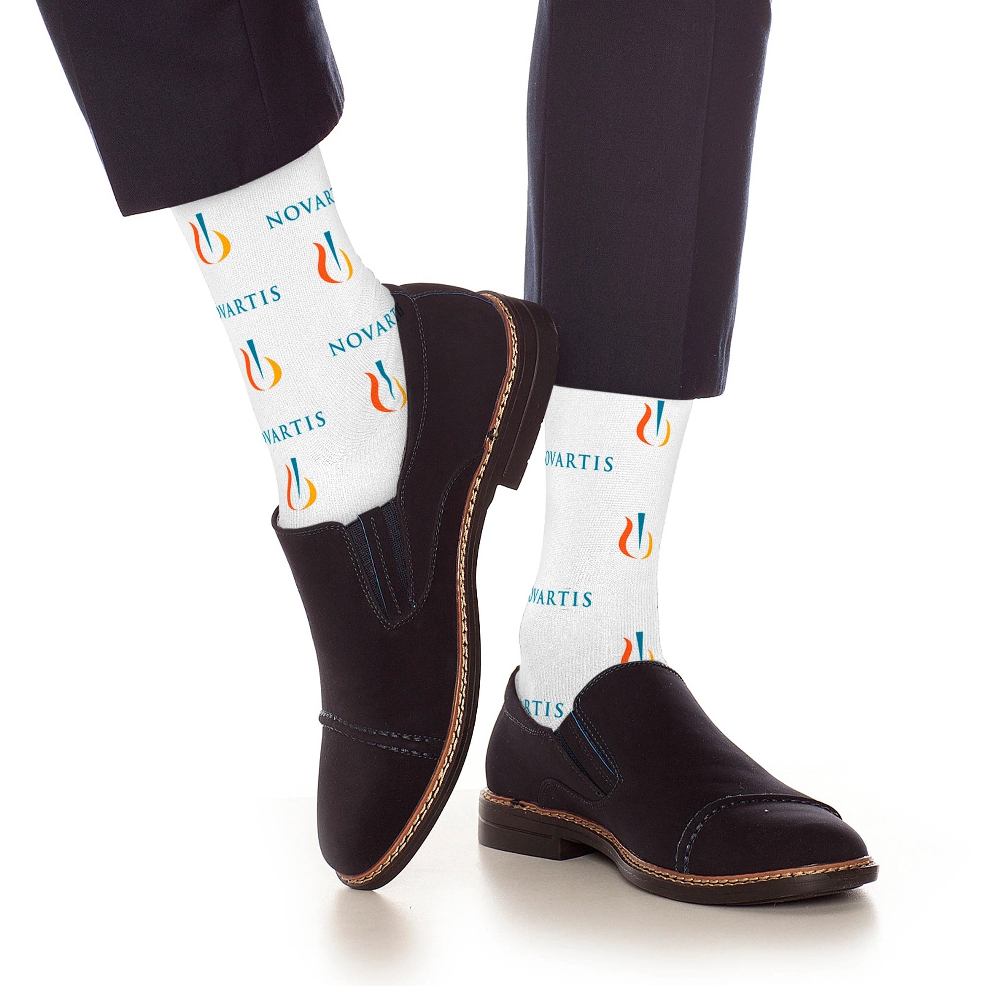 Custom Dye Sublimation Dress Socks 3