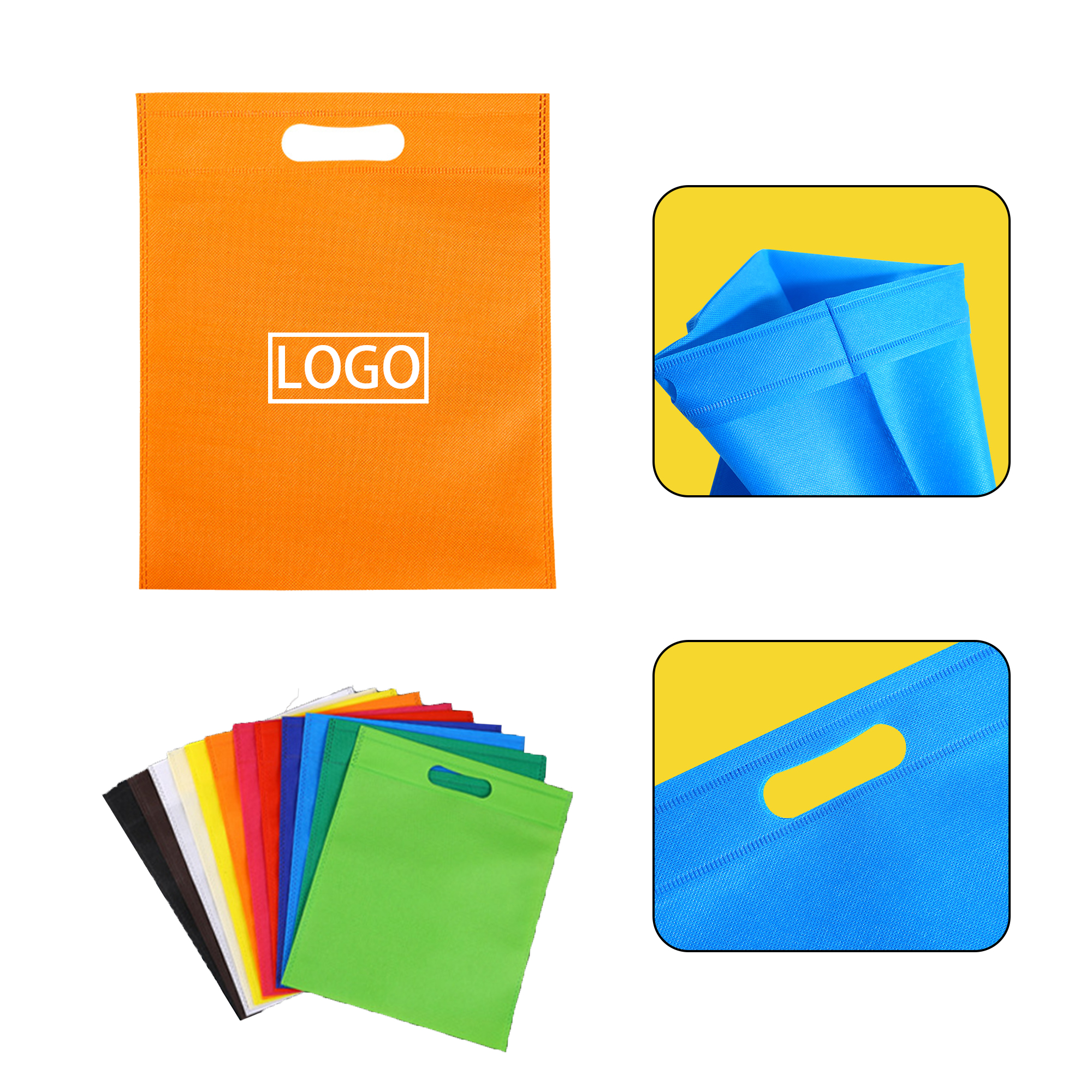 Flat-mouthed Non-Woven Shopping Bag 2