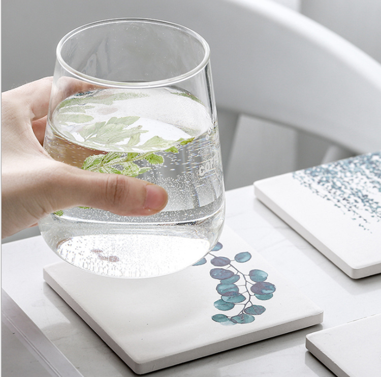 Absorbent Ceramic Coaster 4