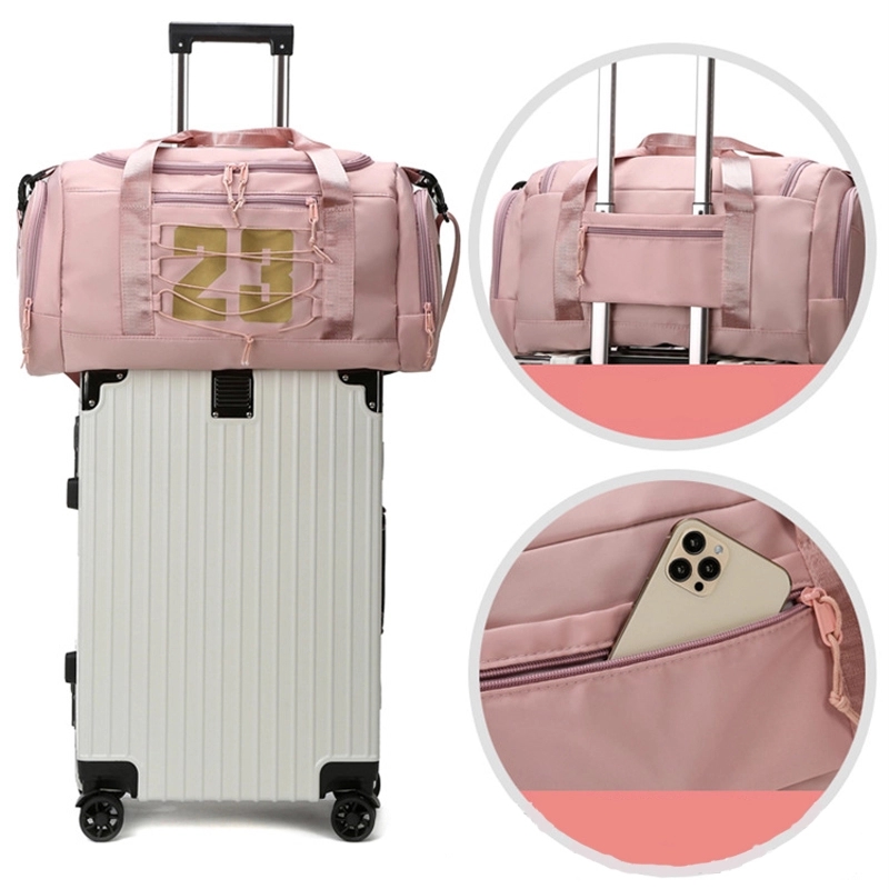 Travel Sports Duffel Bag & Yoga Gym Weekender Tote Handbag 7
