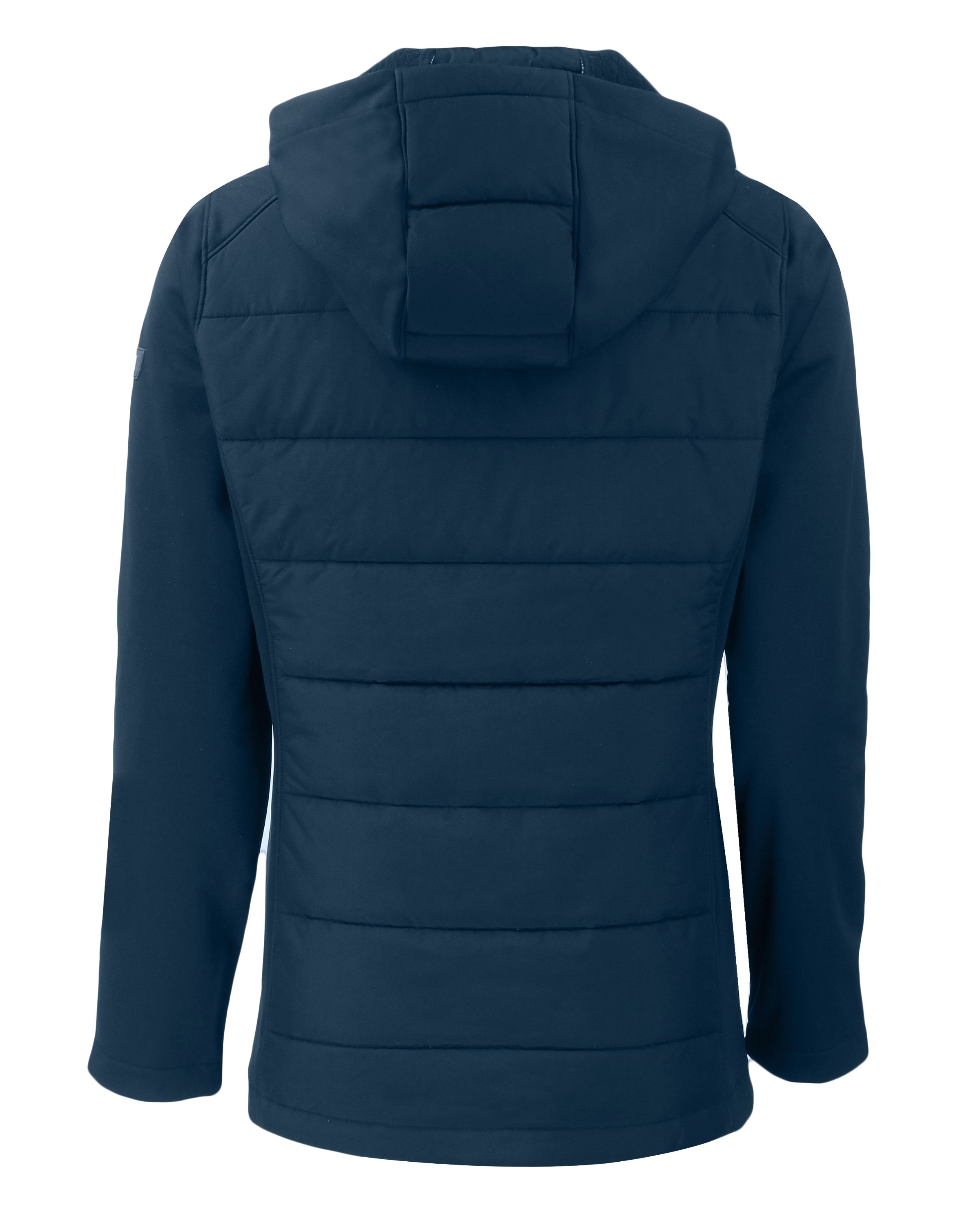 Cutter & Buck Evoke Recycled Honeycomb Fleece Womens Hybrid Full Zip Jacket 30