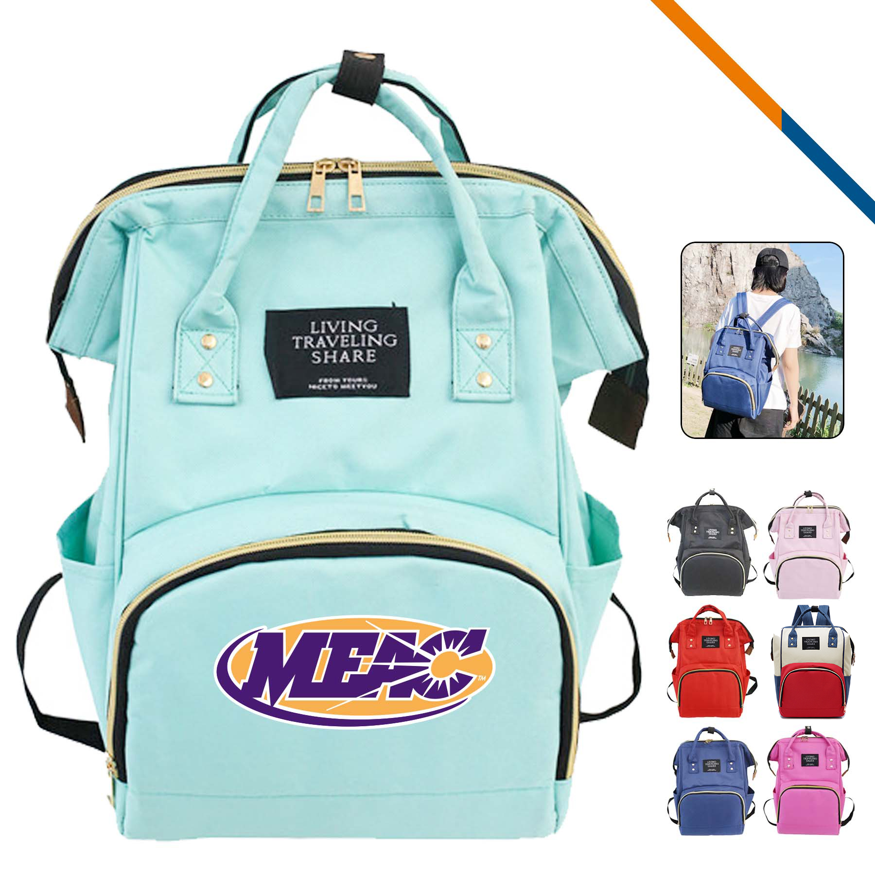 Wesley Mommy Backpack 4