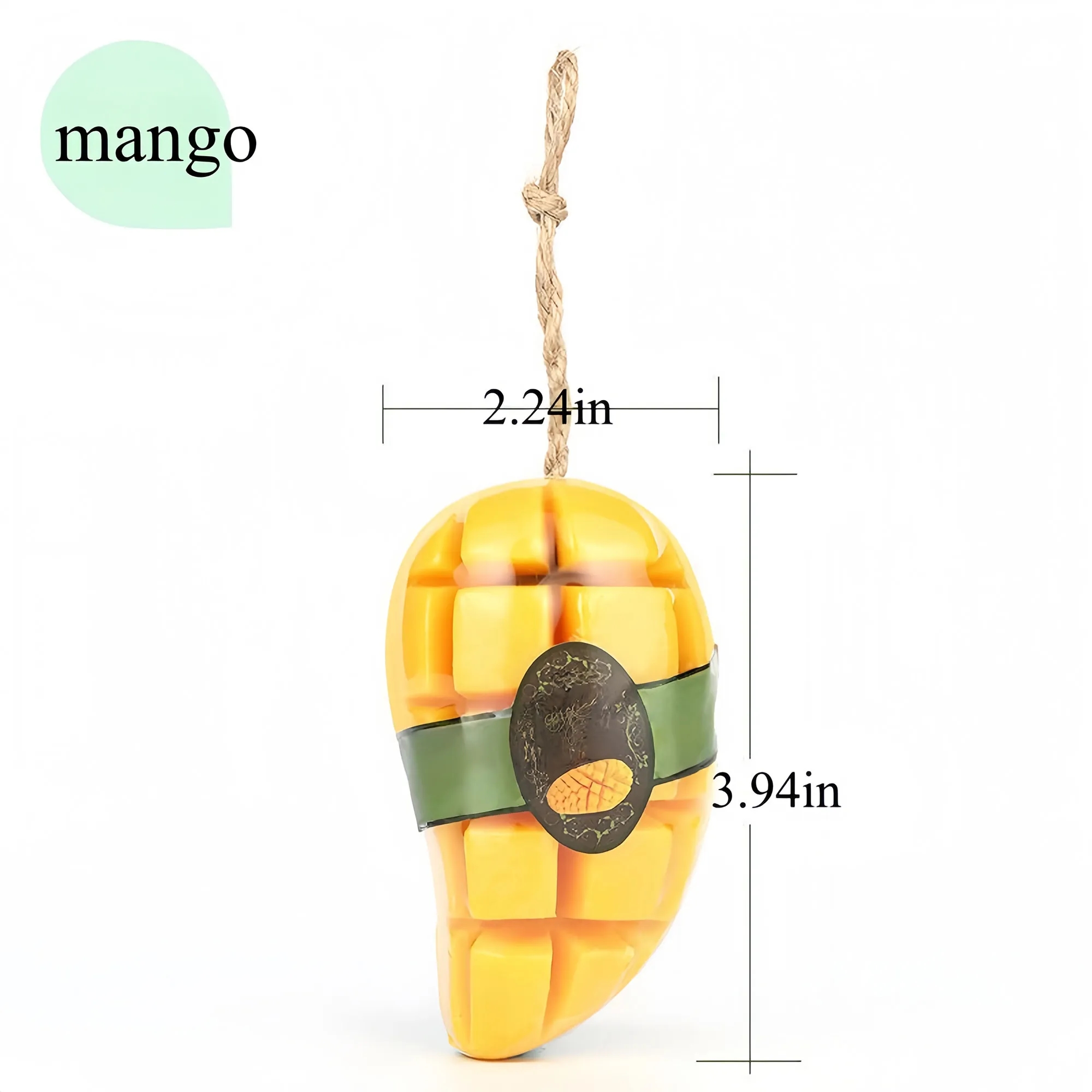 Gentle 3D Fruit Soap For Moisturizing Mite-Removing Bath 6