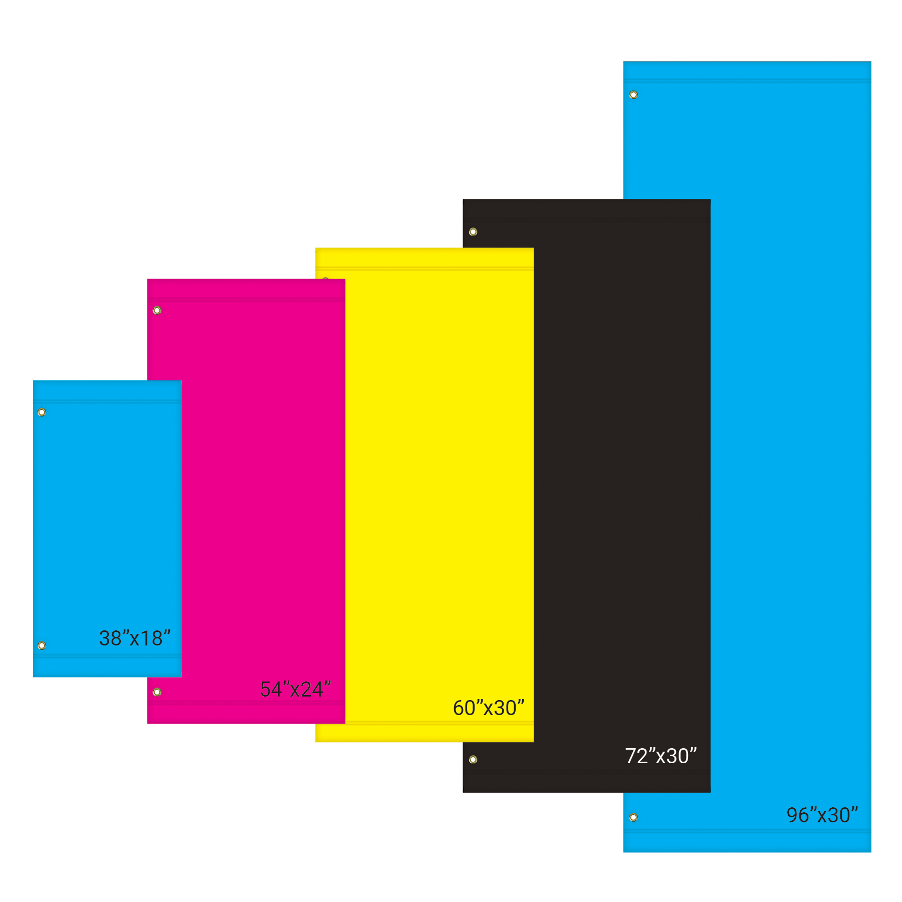 36" x 18" Custom Vinyl Avenue Banners 3