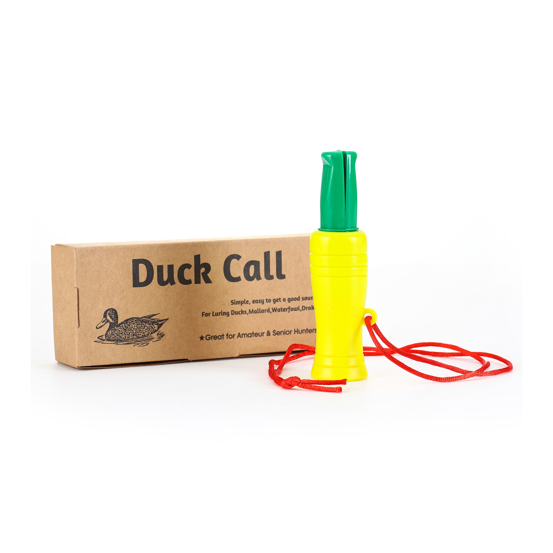 Plastic Duck Call Hunting Whistle 7