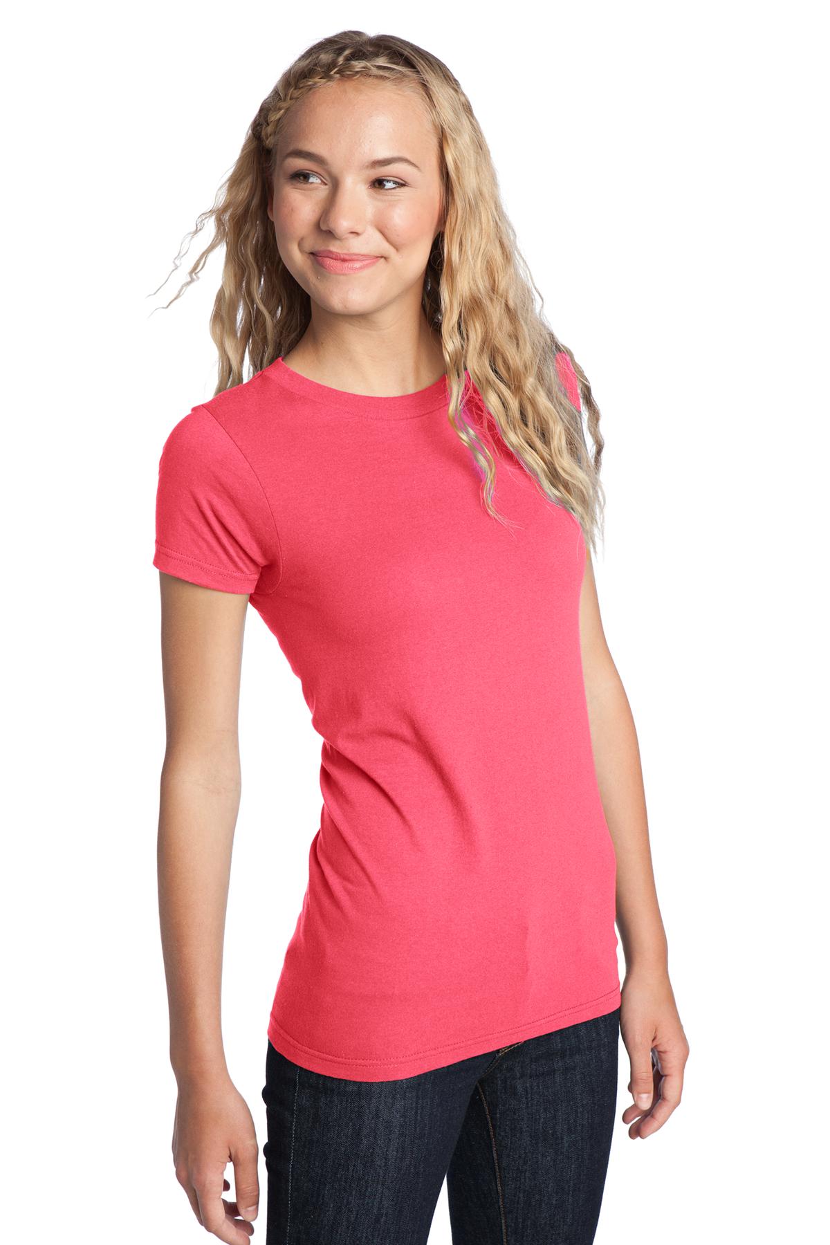 District Women's Fitted The Concert Tee DT5001 35