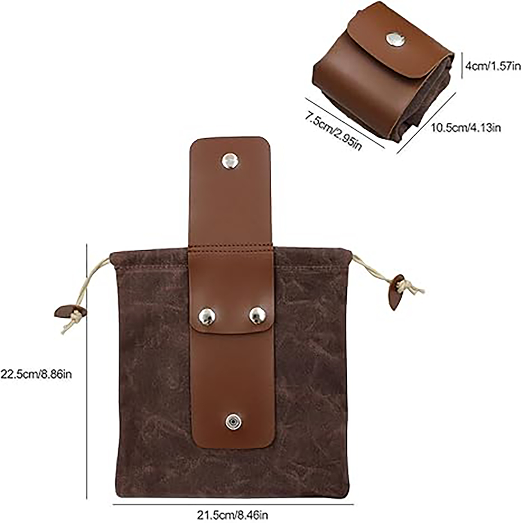 Outdoor Camping Foraging Pouch 4