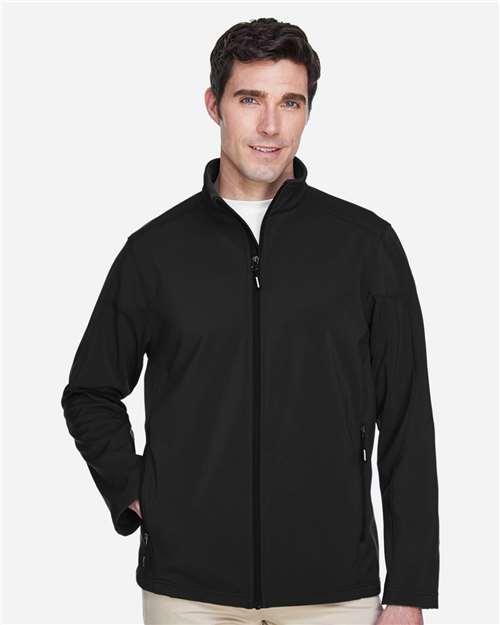 Men's Cruise Two-Layer Fleece Bonded Soft Shell Jacket - 88184 6