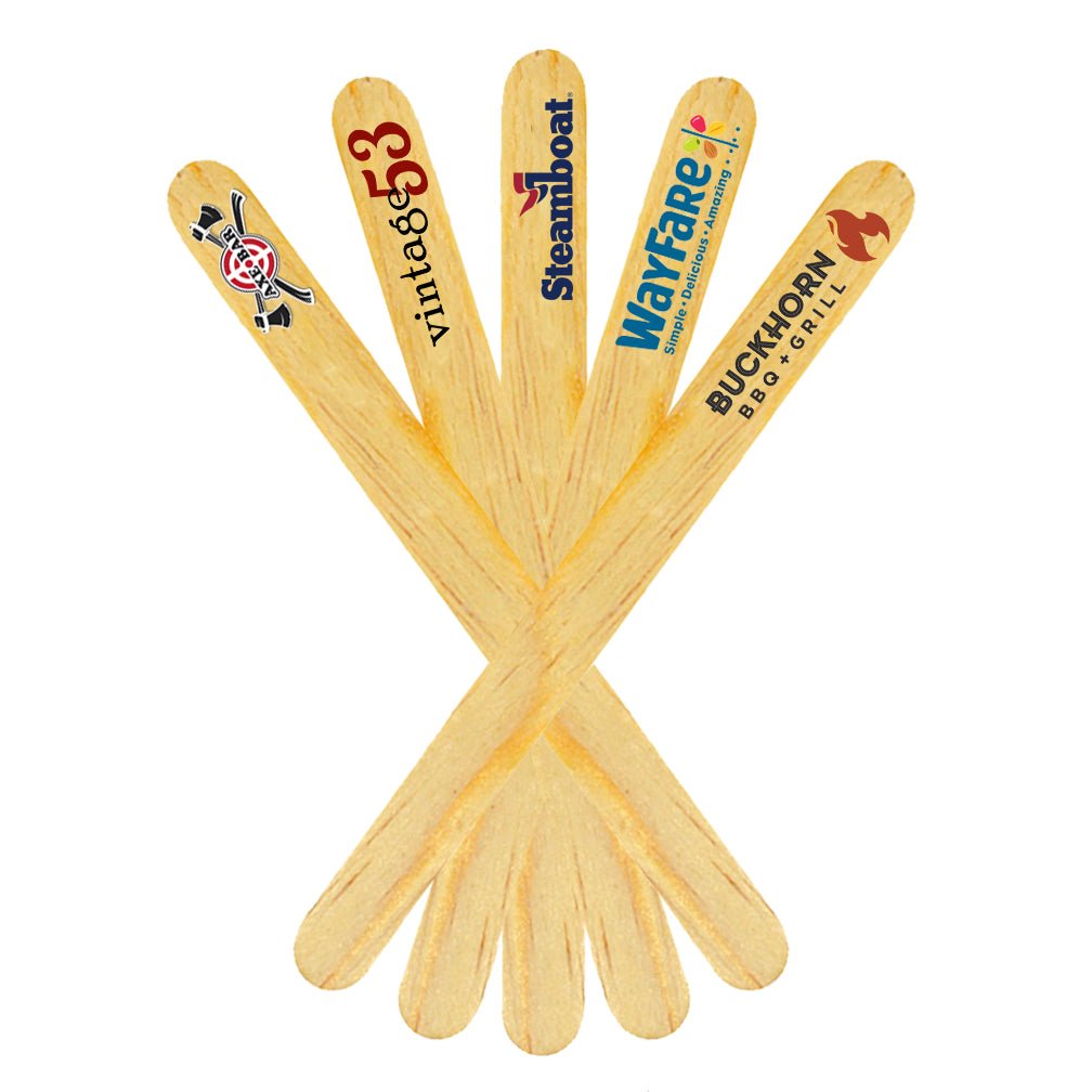4.5 inch Custom Popsicle Sticks 10
