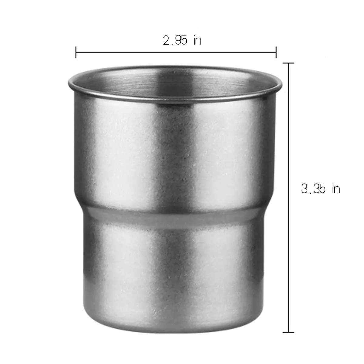 Outdoor Camping Portable Foldable Handle Cup With Straw Lid 3