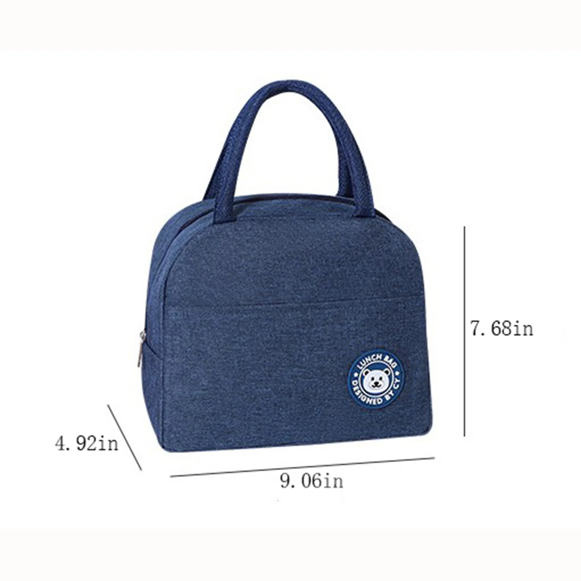 Customizable Thick-Alu Insulated Lunch Bag 4