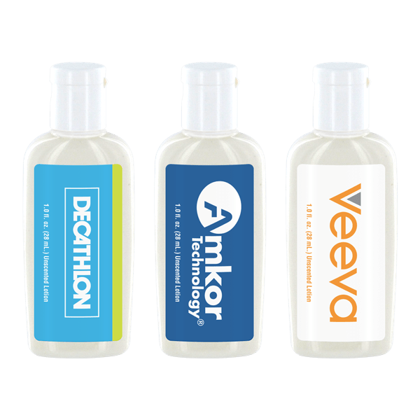 1 oz Lotion in Clear Oval Bottle 4