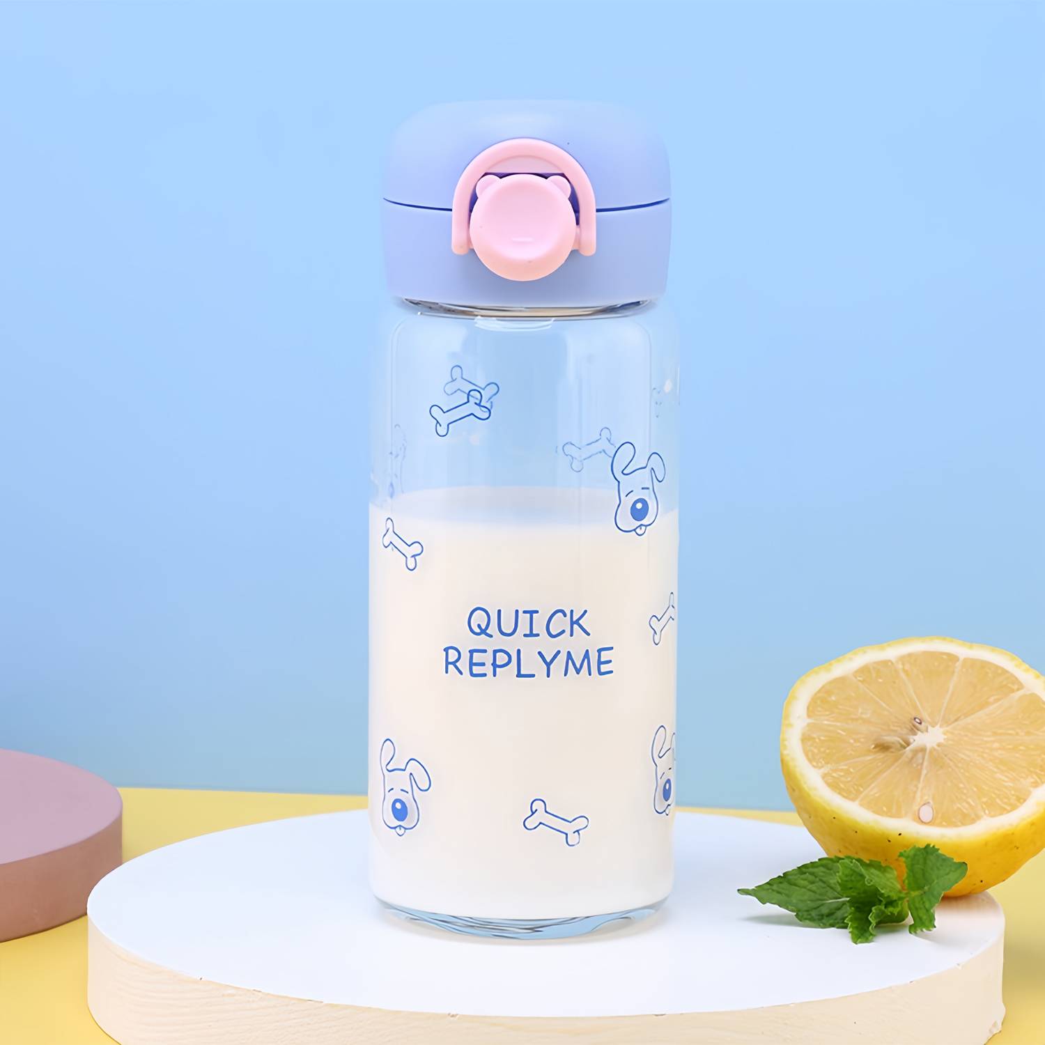 Single-layer Cute Glasses Cup 3