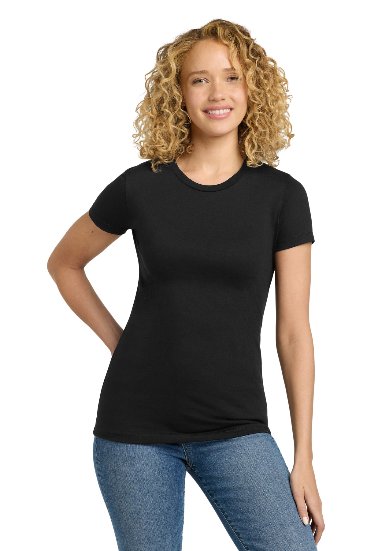 Next Level Apparel Women's CVC Tee. NL6610 51
