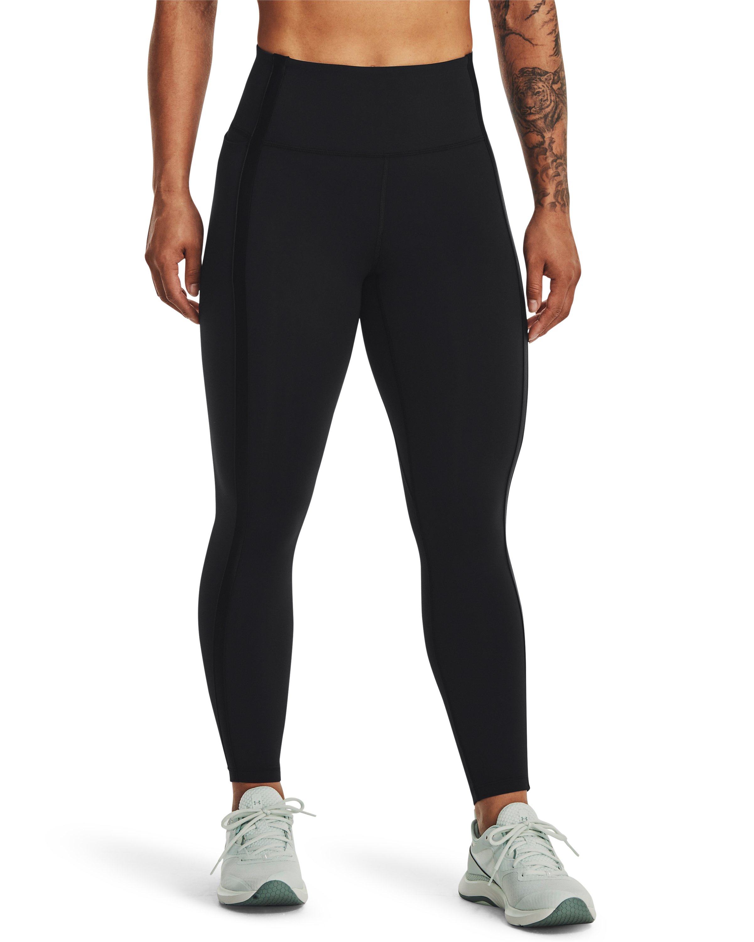 Women's UA Meridian Shine Ankle Leggings  4