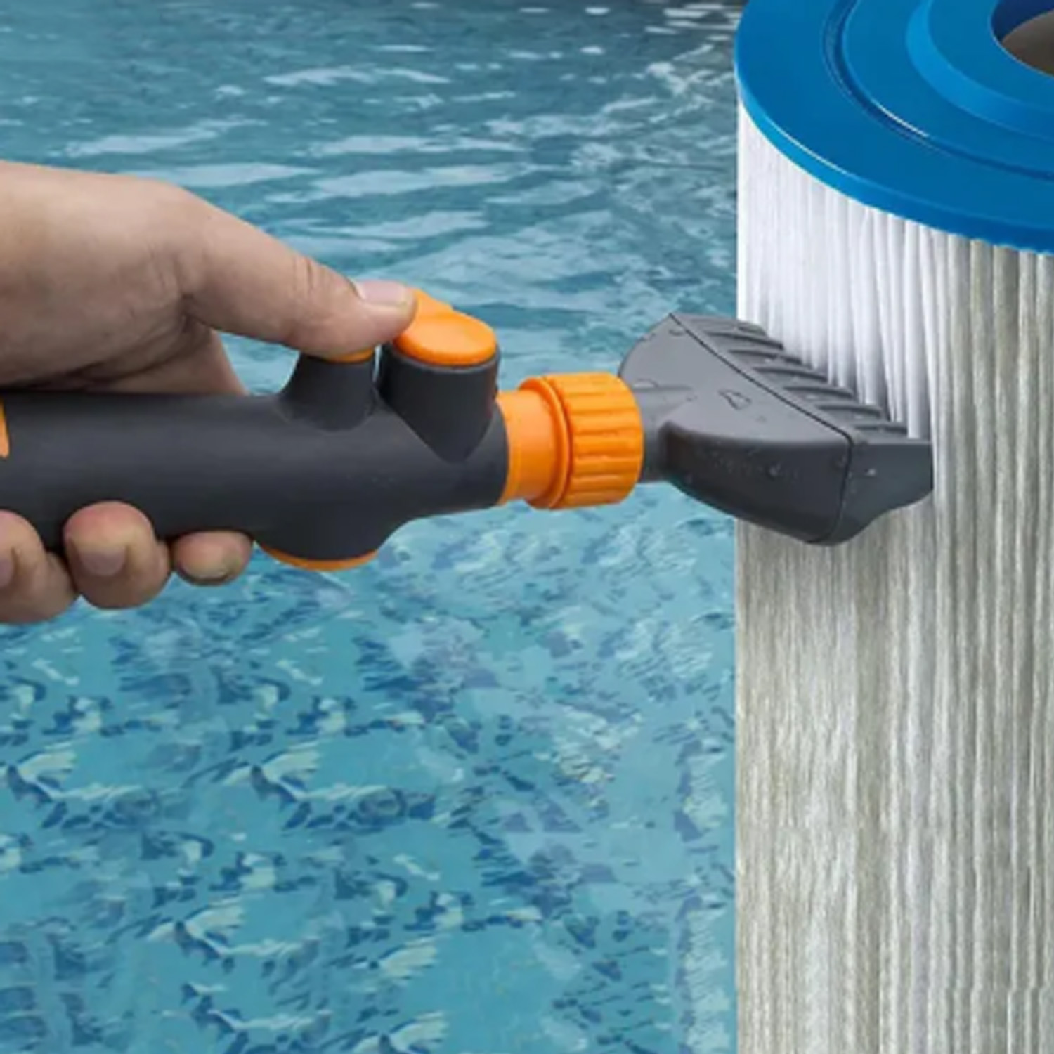 Durable Pool Filter Maintenance Brush 3