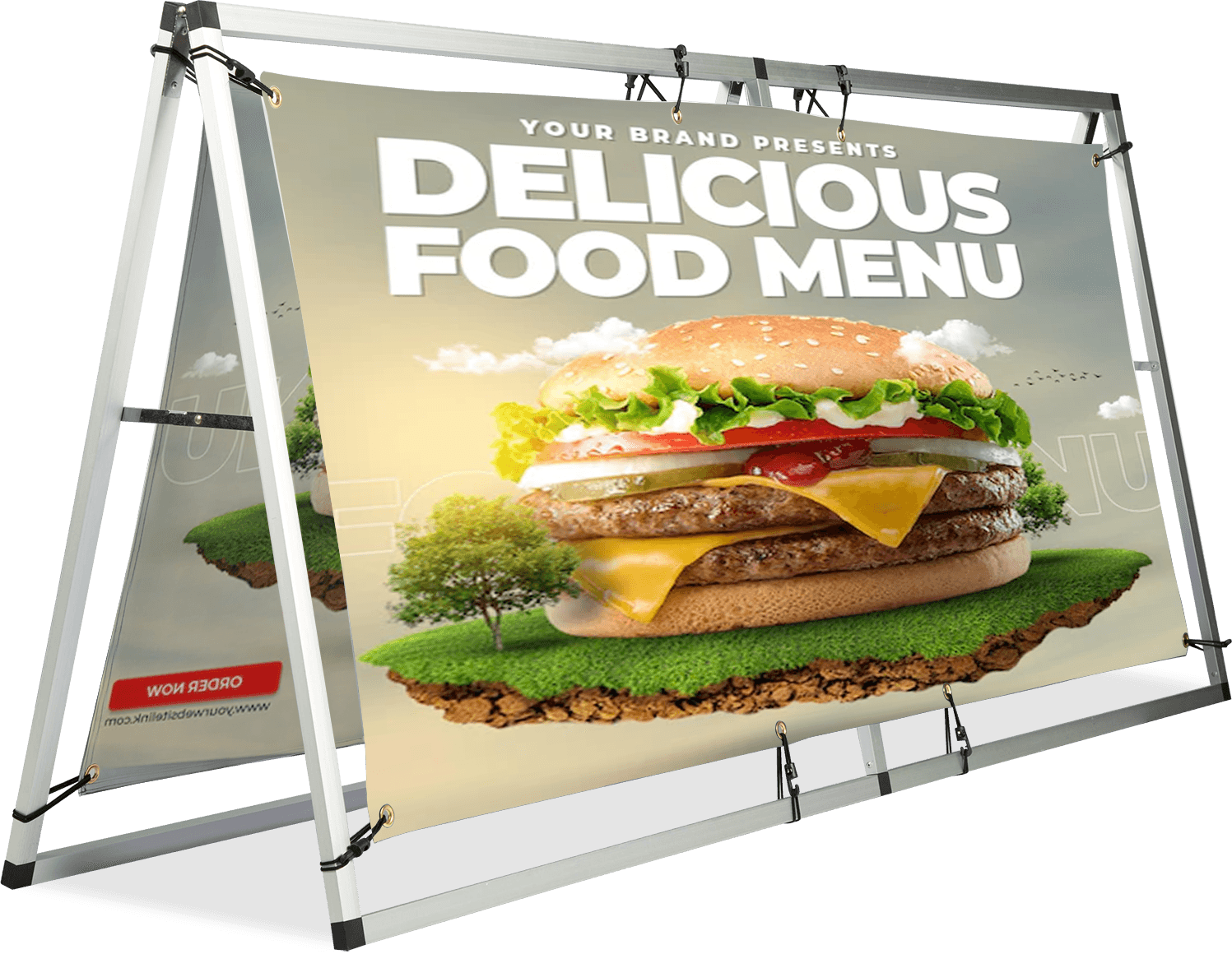 A-Frame Banner Stand - Fabric Only 2