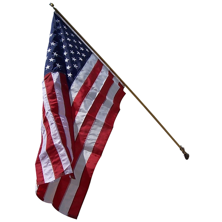 Home Set With 3' x 5' Embroidered Nylon Flag 2