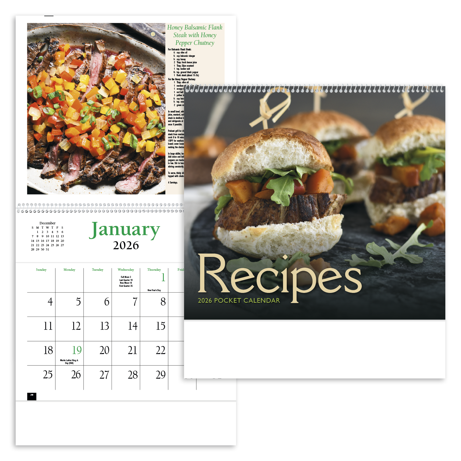 HotLine® Products Recipe Pocket Calendar 5