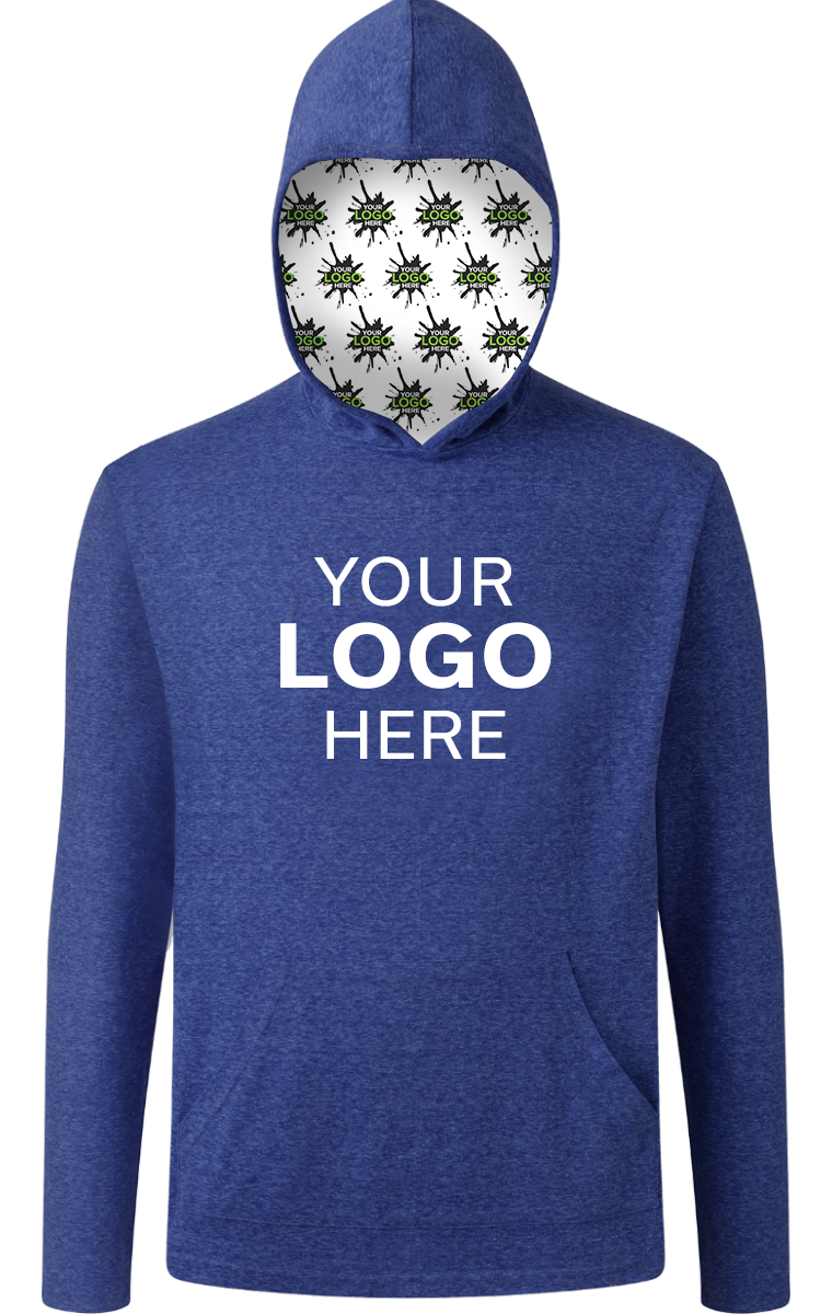 Your Logo Here Triblend Pullover Hoodie 8
