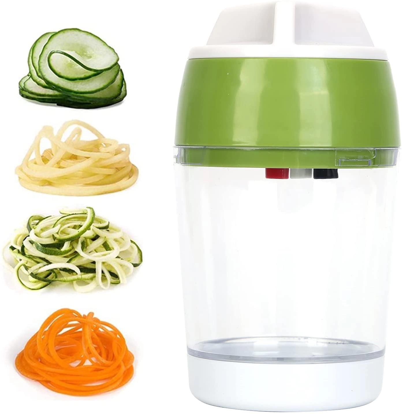 5 in1 Handheld Spiralizer Vegetable Slicer 2