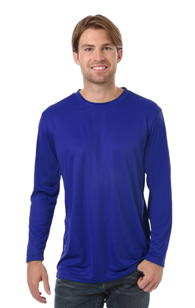 Adult Value Wicking L/S Tee 18