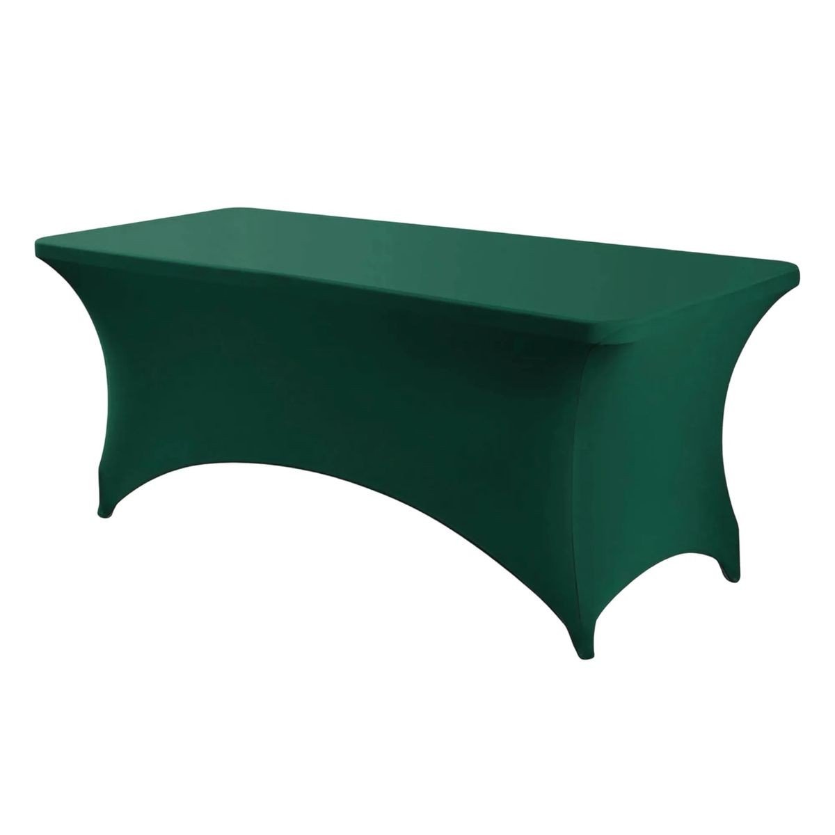 Fitted Polyester Tablecloth for Standard 6 Foot Tables 11