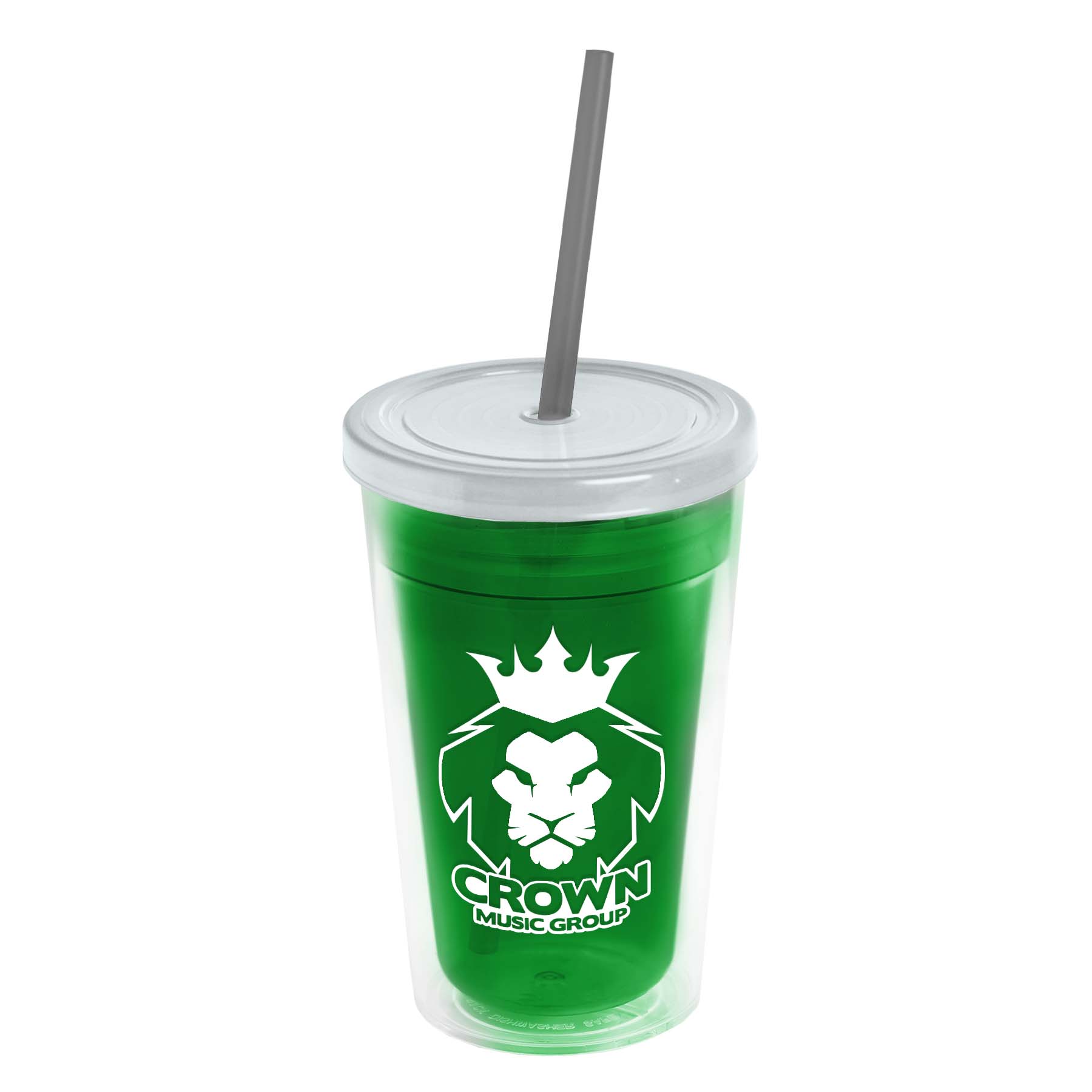 16 oz. Double-Wall Insulated Transparent Tumbler 7