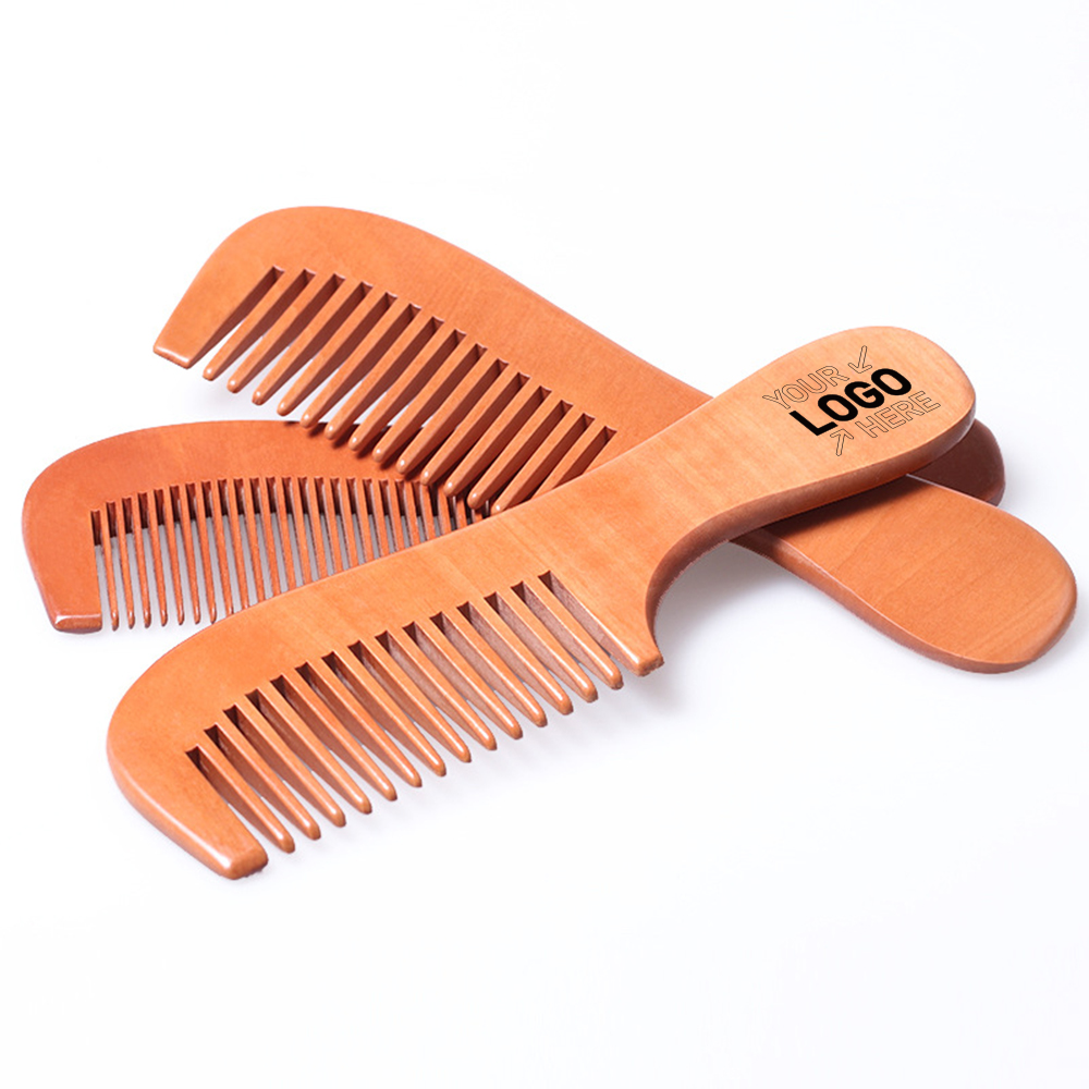 Peach Wood Comb 2