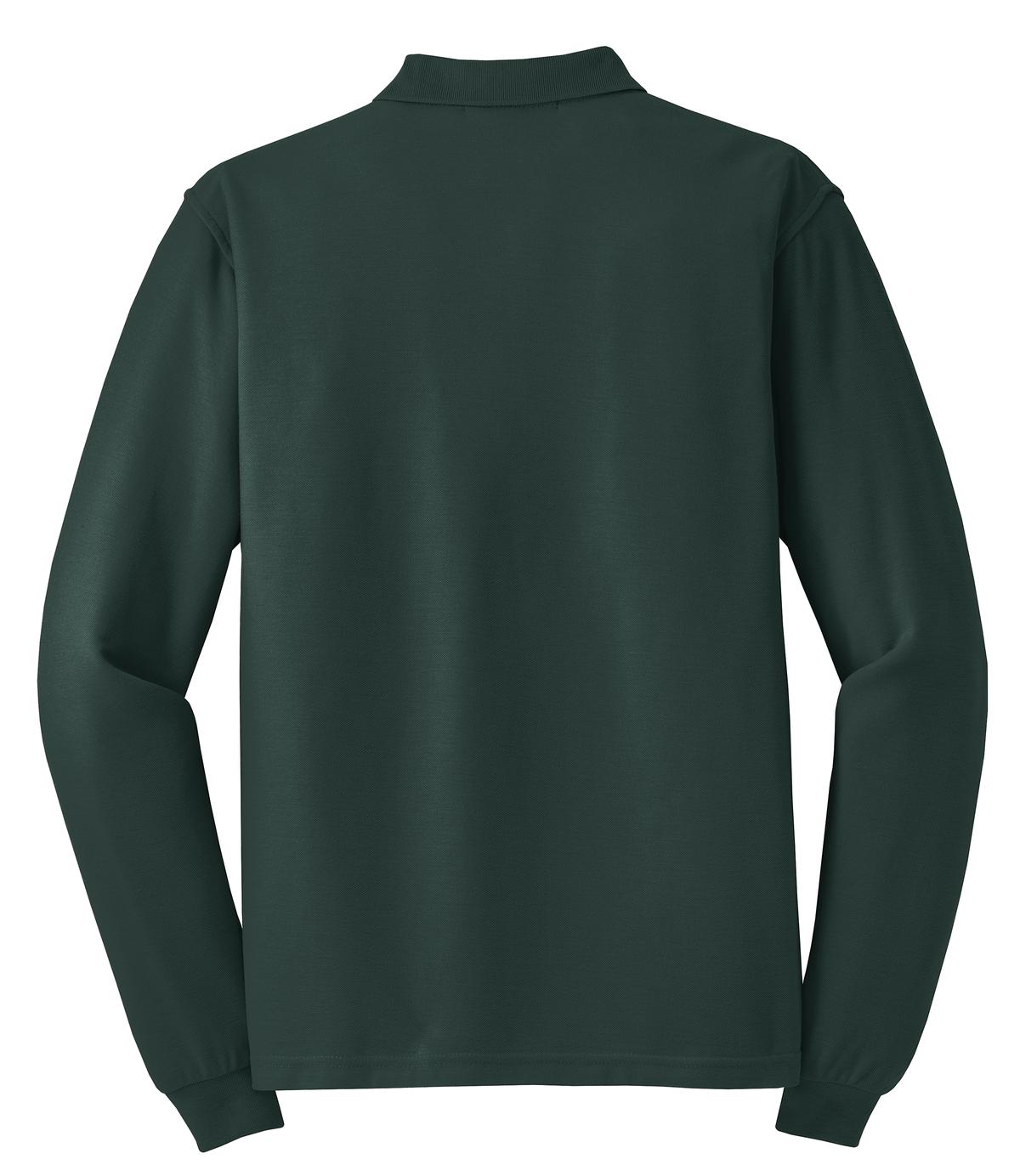 Port Authority Silk Touch Long Sleeve Polo. K500LS 98