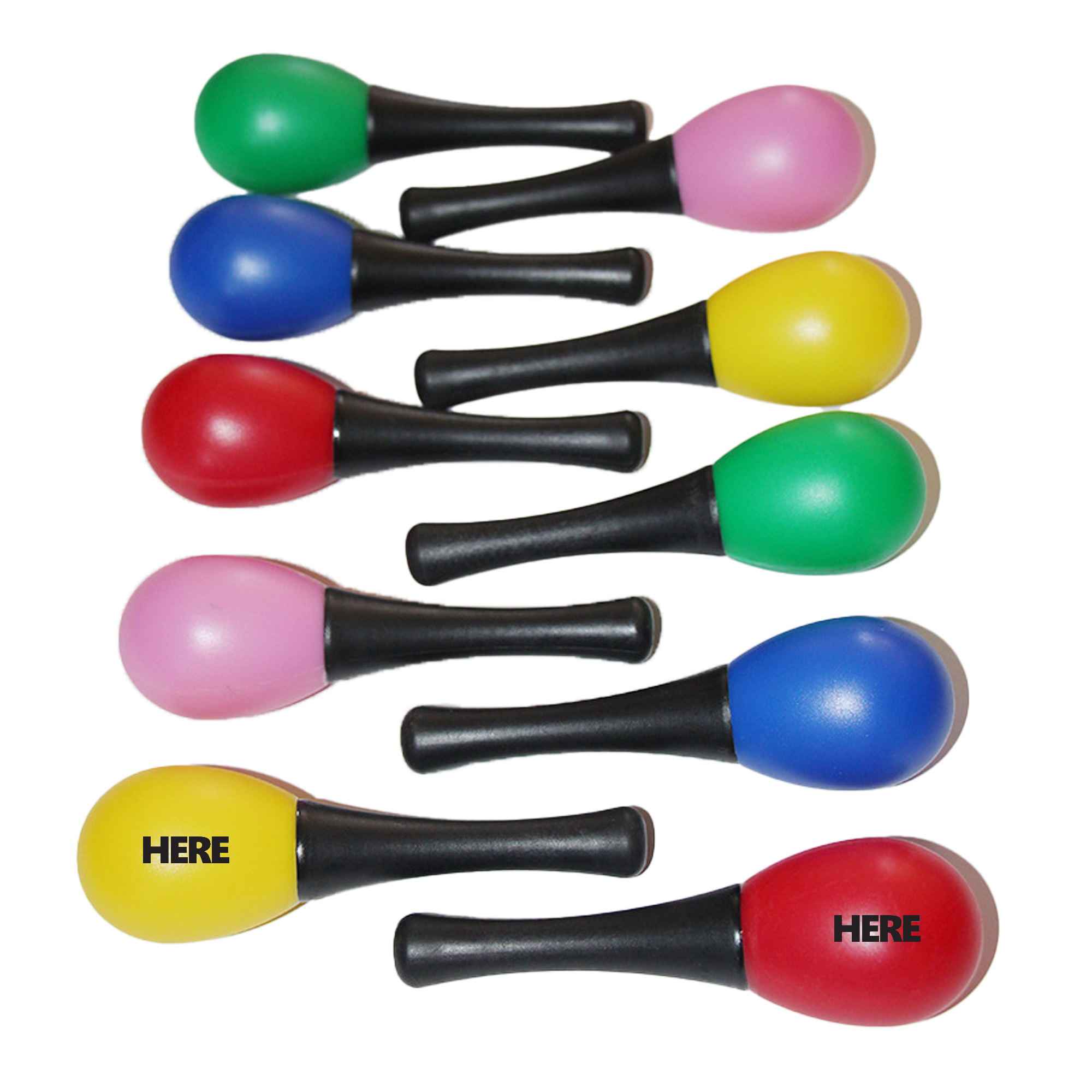 Kindergarten Plastic Sand Ball Orff Teaching Aid Kids Percussion Maraca 1