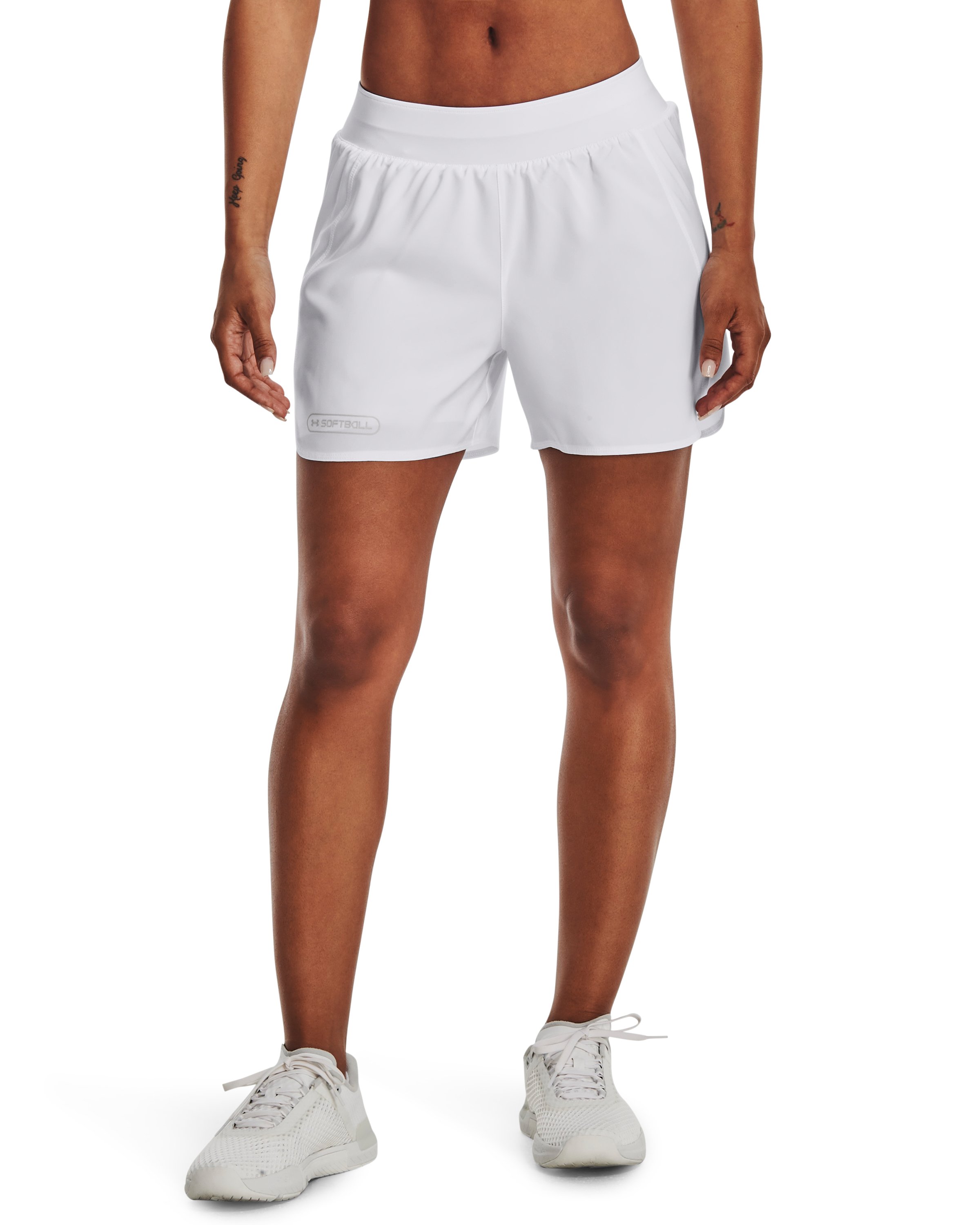 UA 2-in-1 Women's Softball Shorts 7