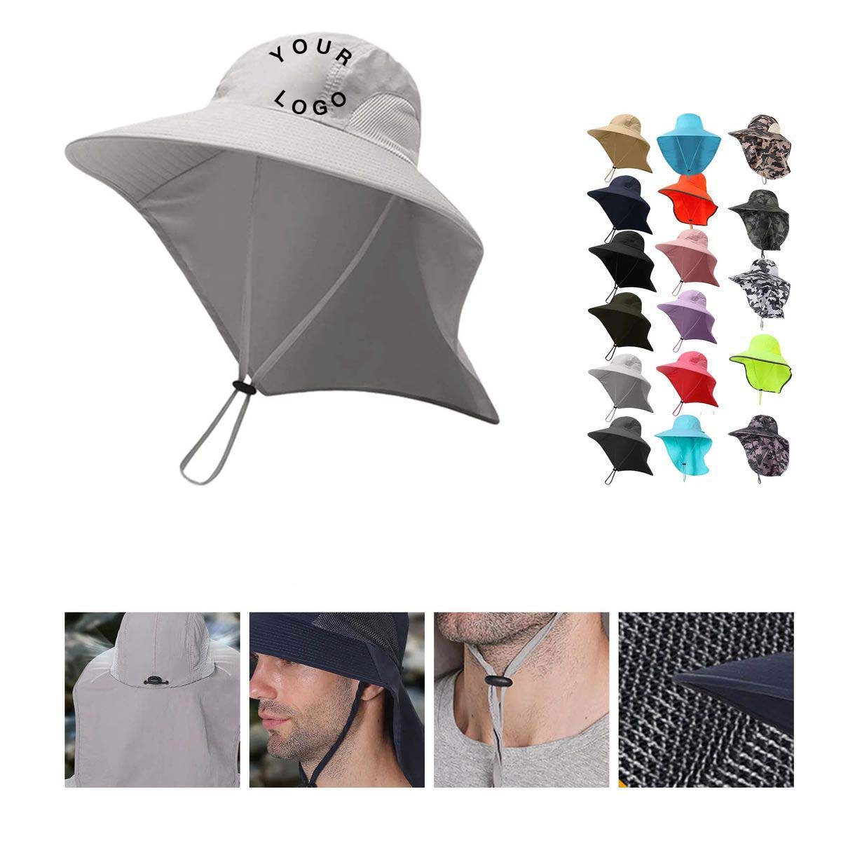 Adjustable UV Protection Hat for Men and Women 2