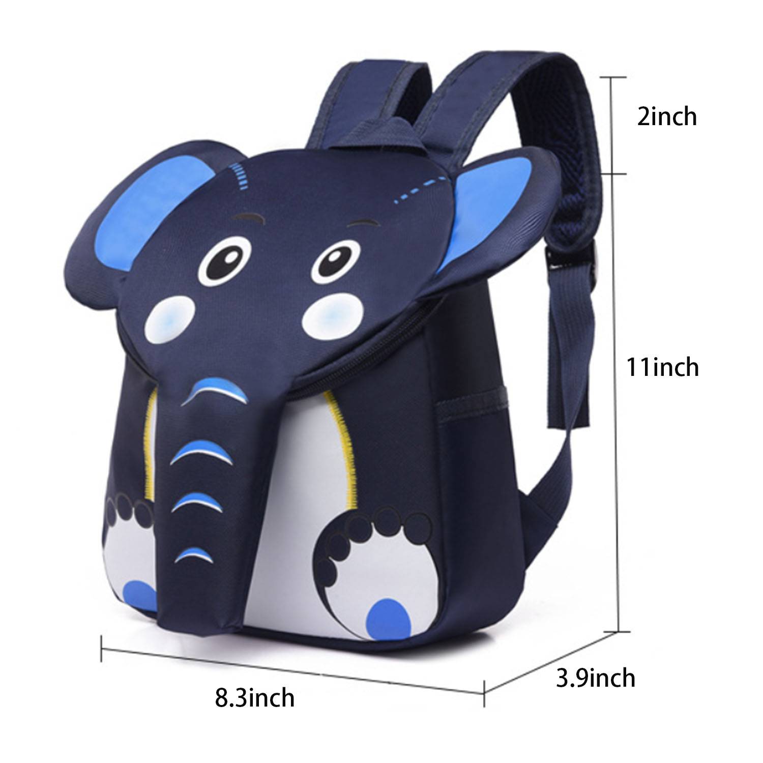 Oxford cute elephant kid's backpack 5