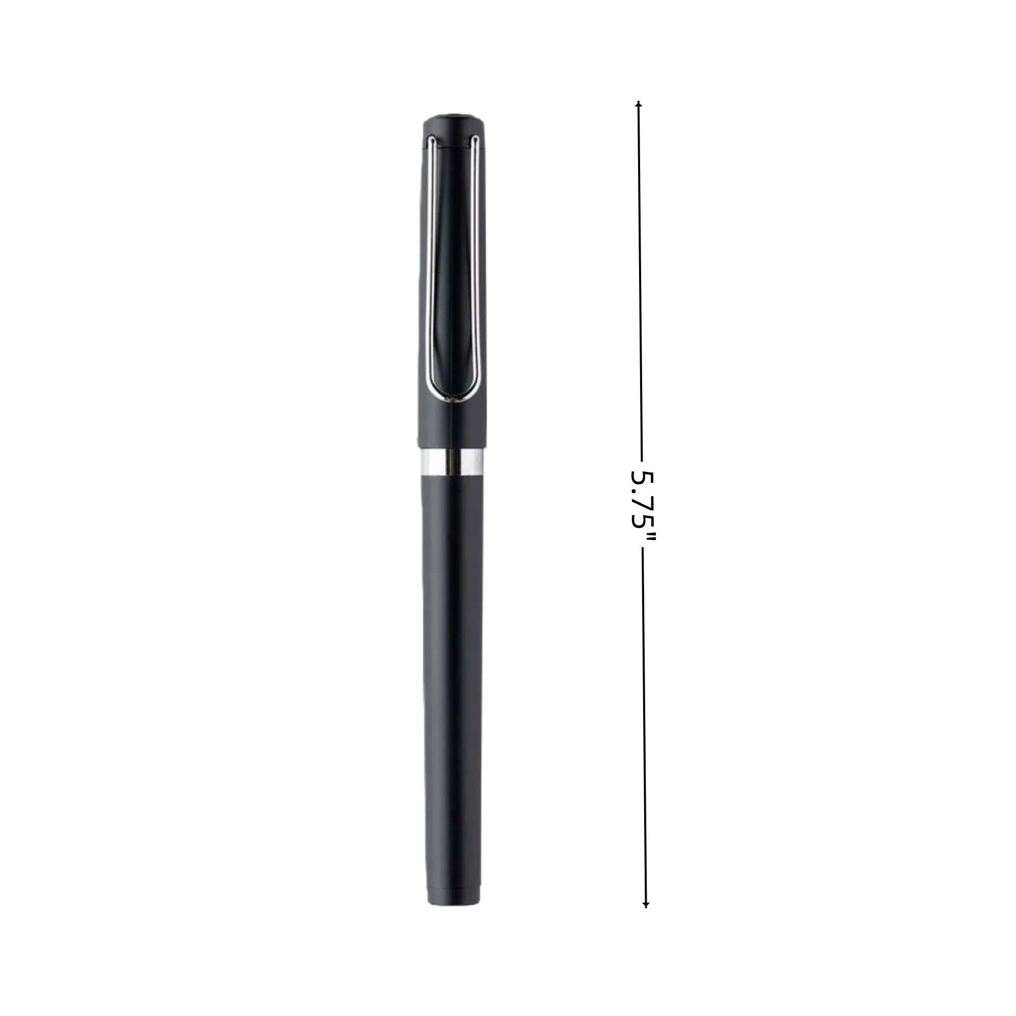 Recycled Bold Point Rollerball Gel Pen Black Ink 3