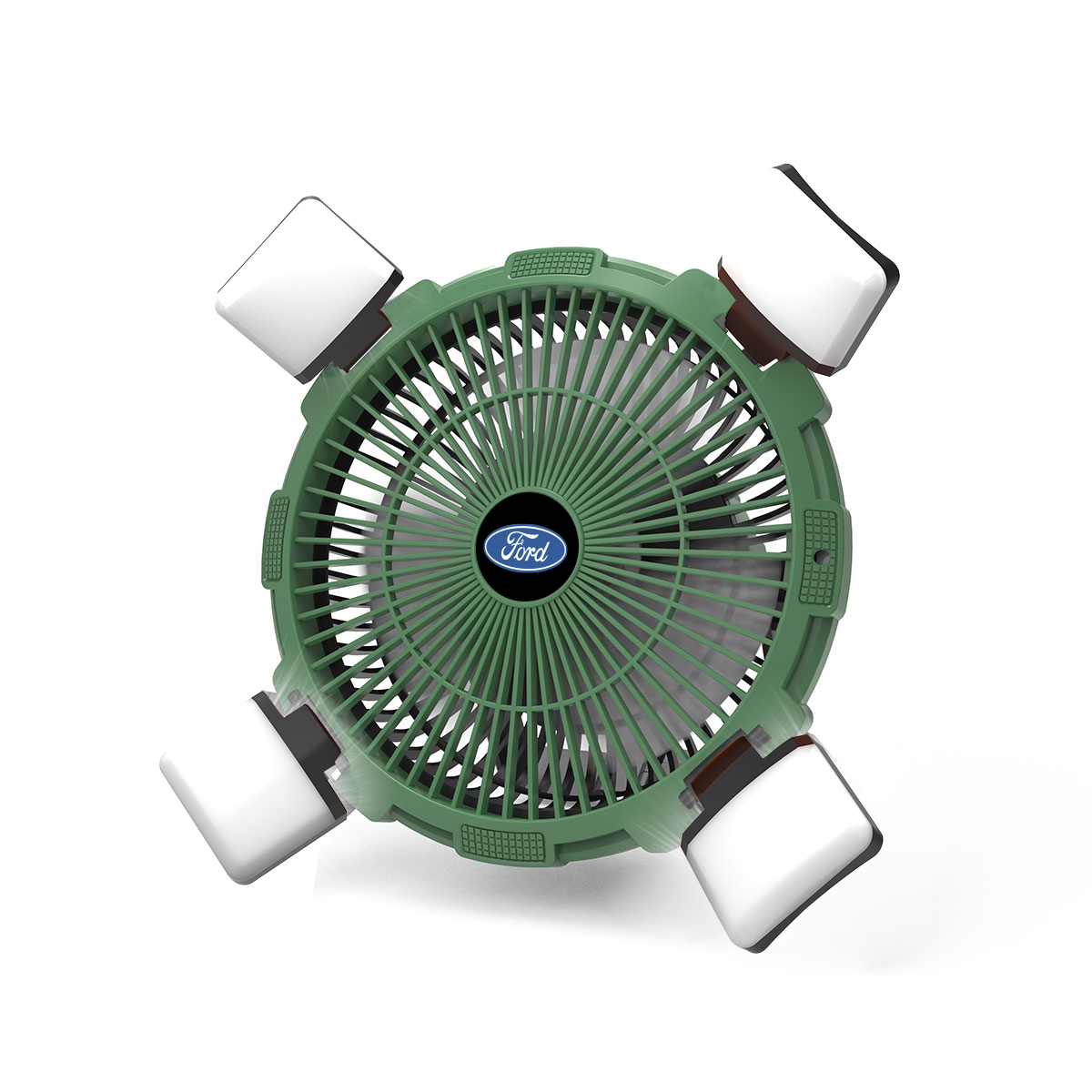 ResQ Multi-Use Portable Outdoor Fan with Light and Hook, 8000mAh Power Bank, Type-C Charging port 7