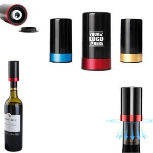 Electric Auto Vacuum Pump Wine Bottle Stopper Silicone Seal 4