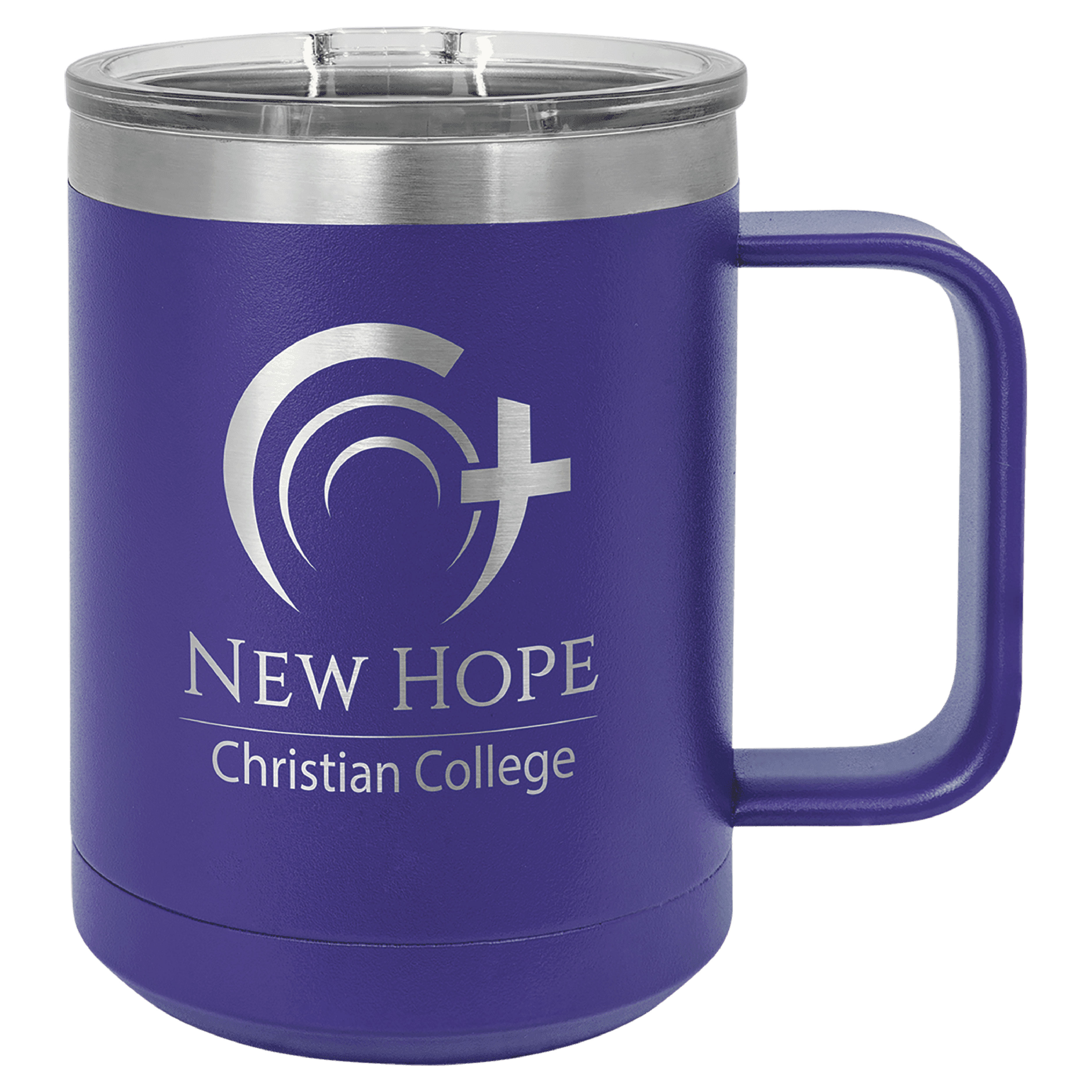 Polar Camel 15 oz. Stainless Steel Coffee Mug w/ Sliding Lid 15