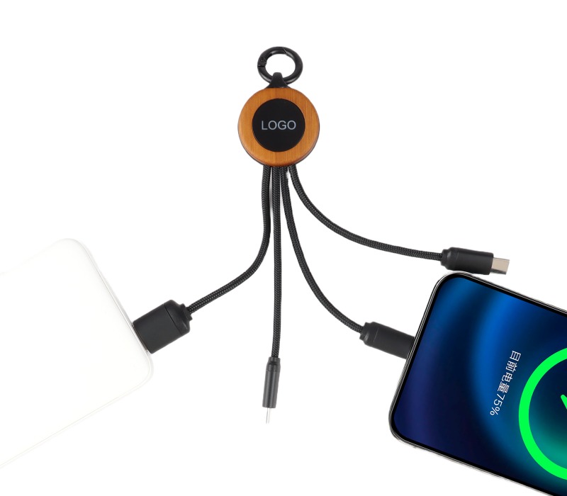 6 inch Eco-friendly LED Multifunction Charging Cable 5
