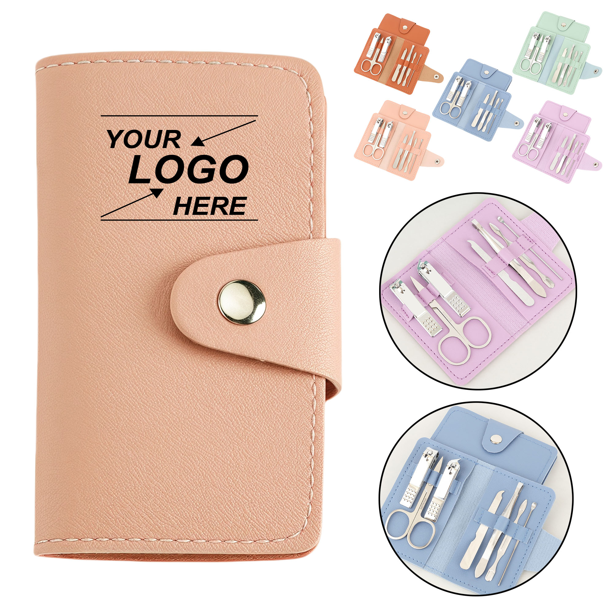 7-Piece Nail Clipper Set with Non-Slip Handle 6