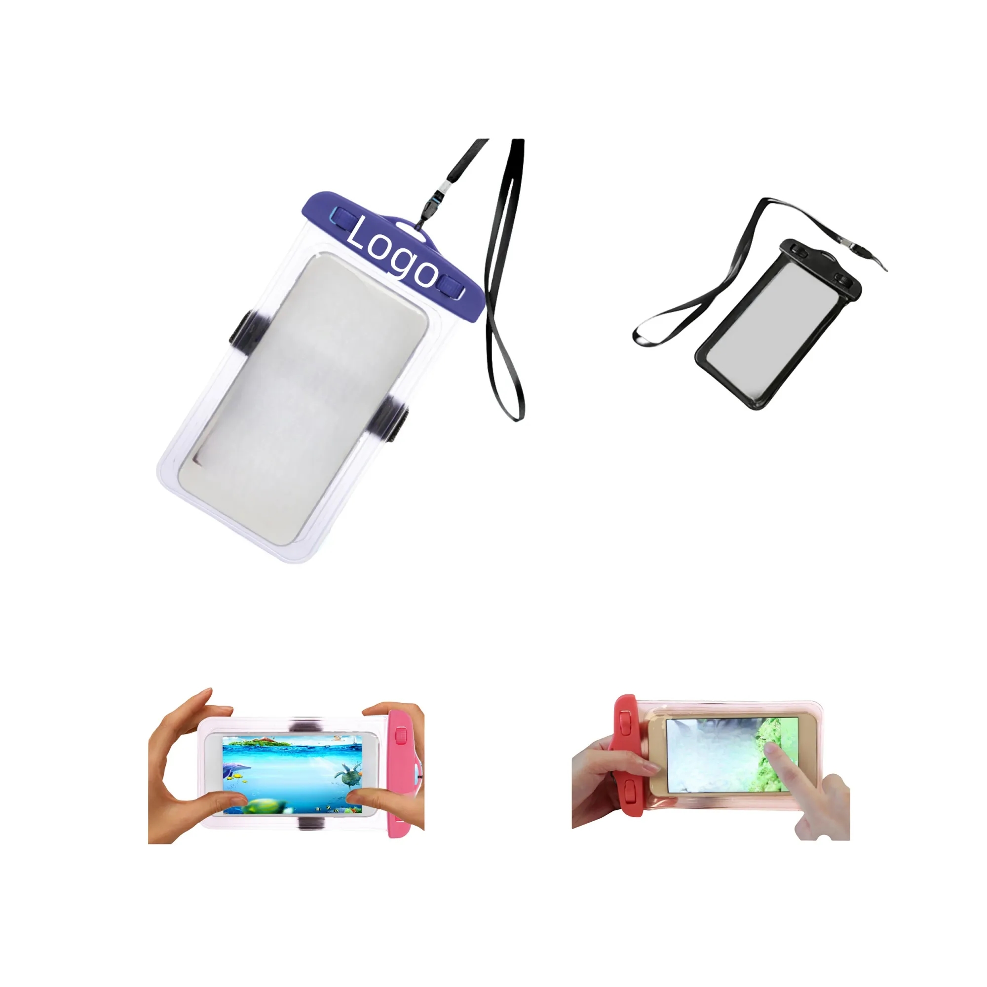 Waterproof Phone Pouch with Neck Strap